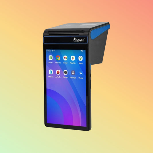 Ocom (POS - T8&T8R) 8" Android POS Terminal with Thermal Label and Receipt Printer - NEOTECH