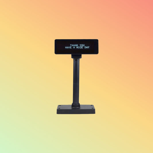 Ocom (VFD220A) 20X2 Characters Double Line VFD Customer Display with 11mm height characters - NEOTECH