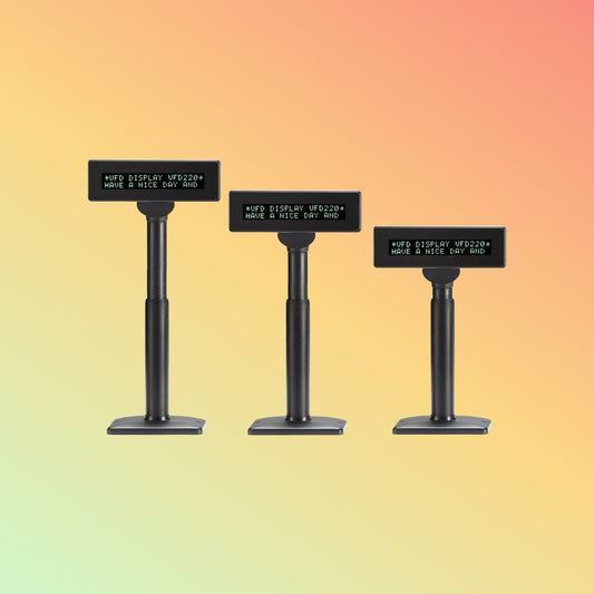 Ocom (VFD220C) 20X2 Characters Double Line VFD Customer Display with 7mm height characters - NEOTECH