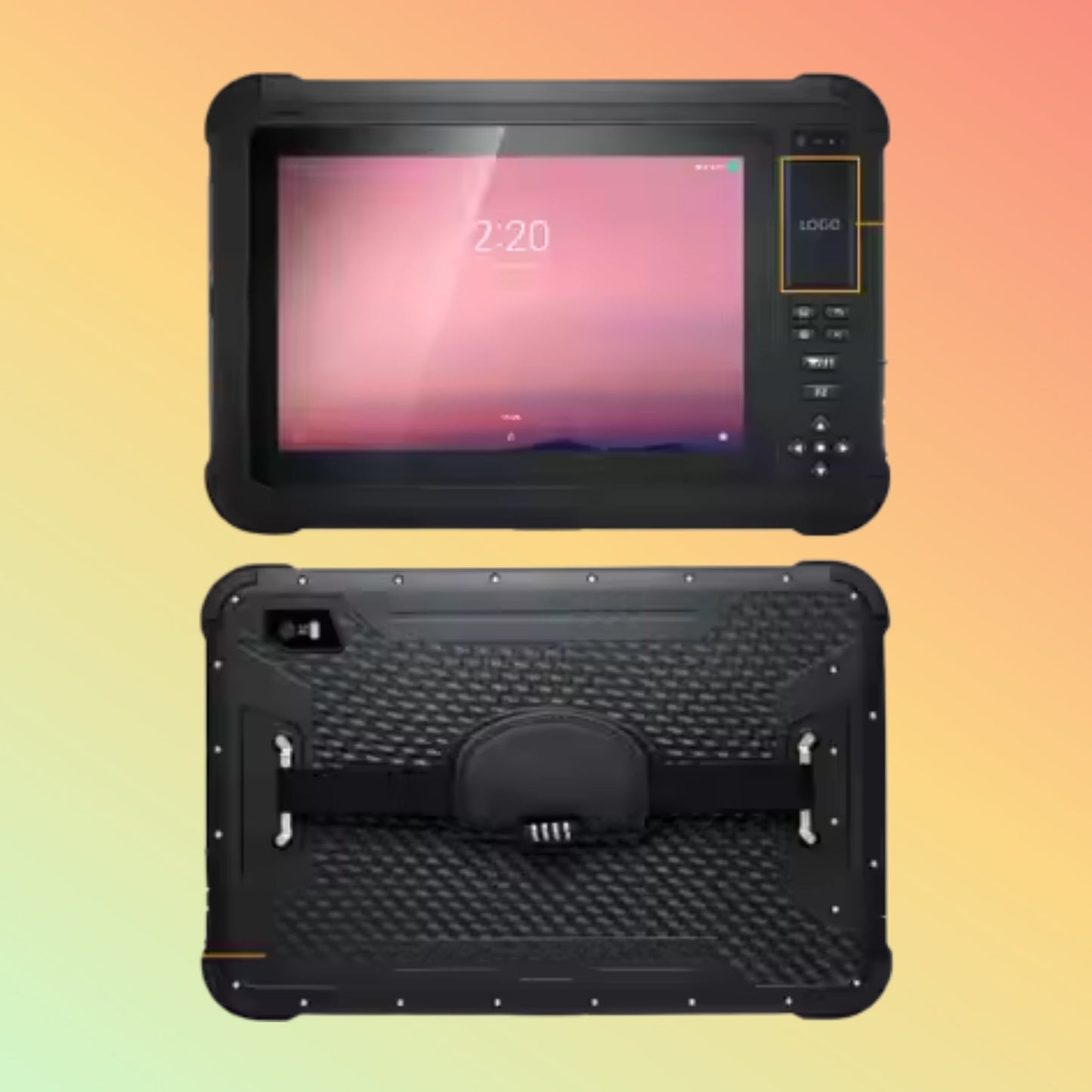 OEM Rugged Tablet – 1000nit, 18900mAh, RFID, Barcode, Fingerprint, Octa Core - NEOTECH