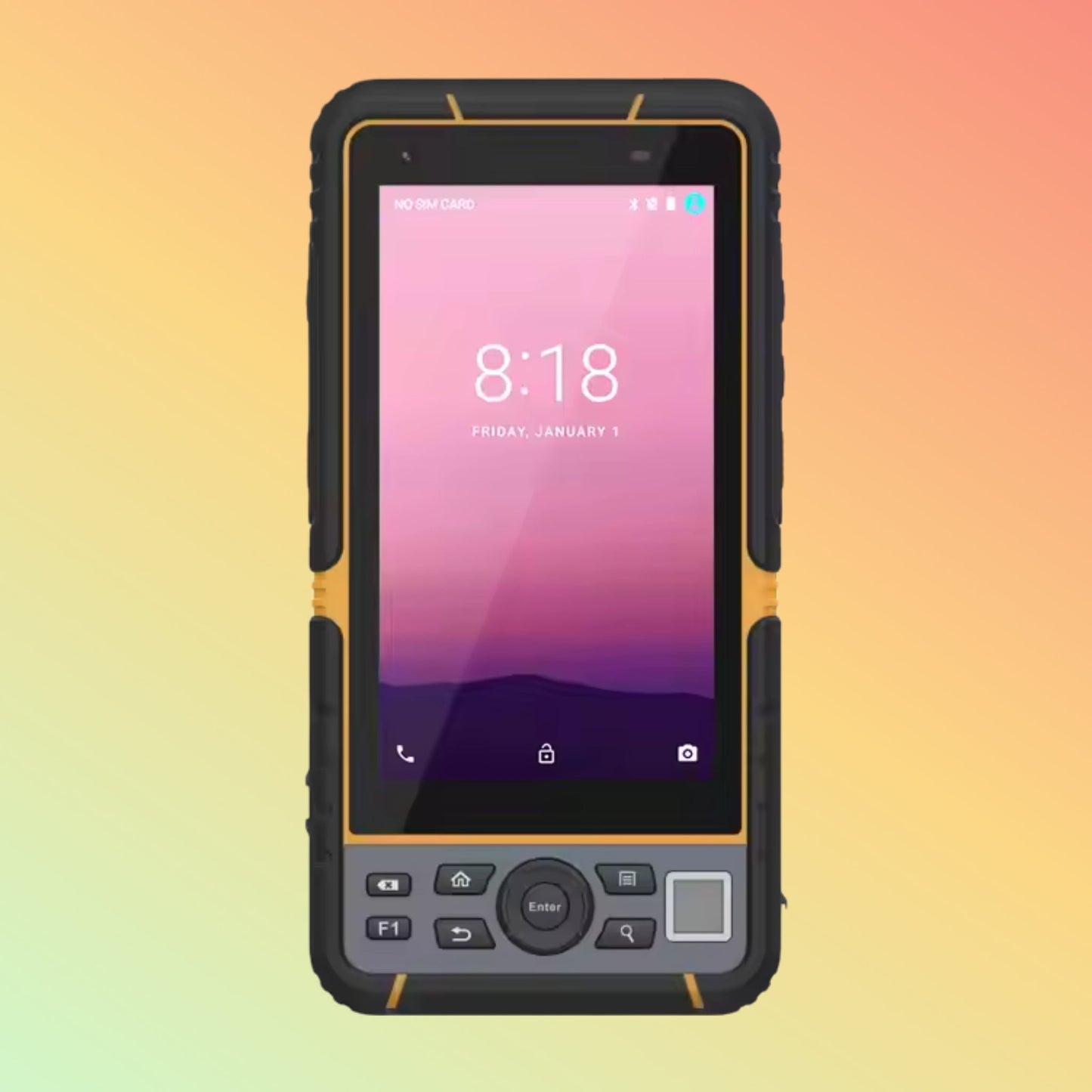 OEM T60 Rugged Android Tablet PC PDA 5.5 Inch FHD 4G Lte With LF UHF RFID Reader Barcode Fingerprint IP67 GPS NFC Option - NEOTECH