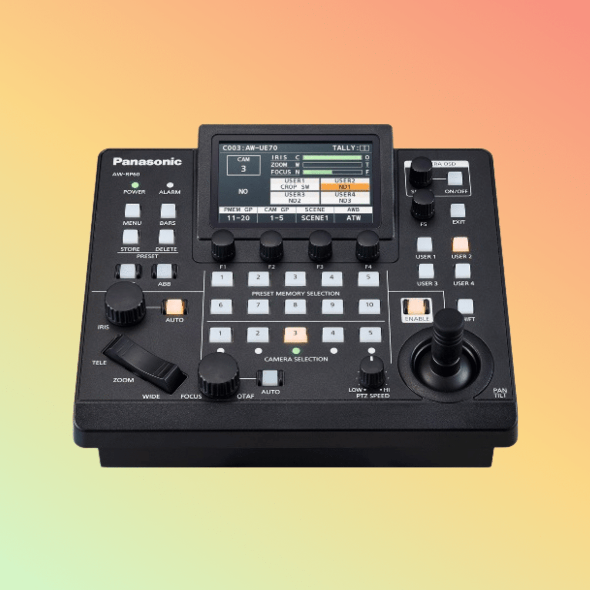 Panasonic Connect Compact Remote PTZ Camera Controller - NEOTECH