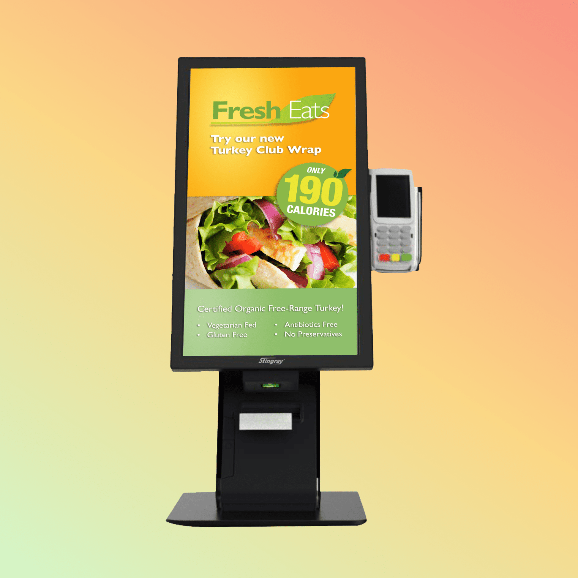 Panasonic connect Stingray® JS9900 Kiosk Series – 18.5" Display - NEOTECH