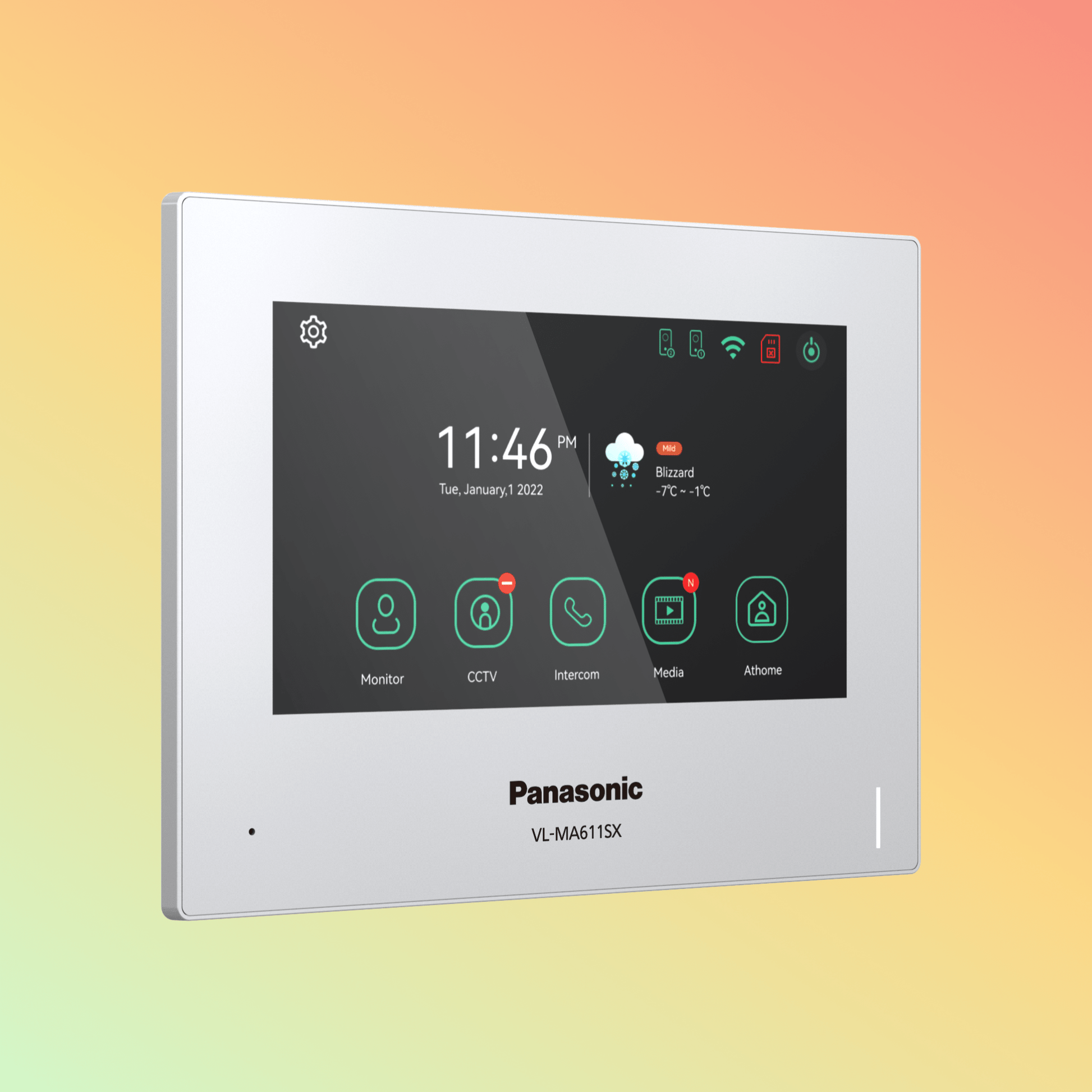 Panasonic Connect VL - SA74 IP Video Door Phone Kit - NEOTECH