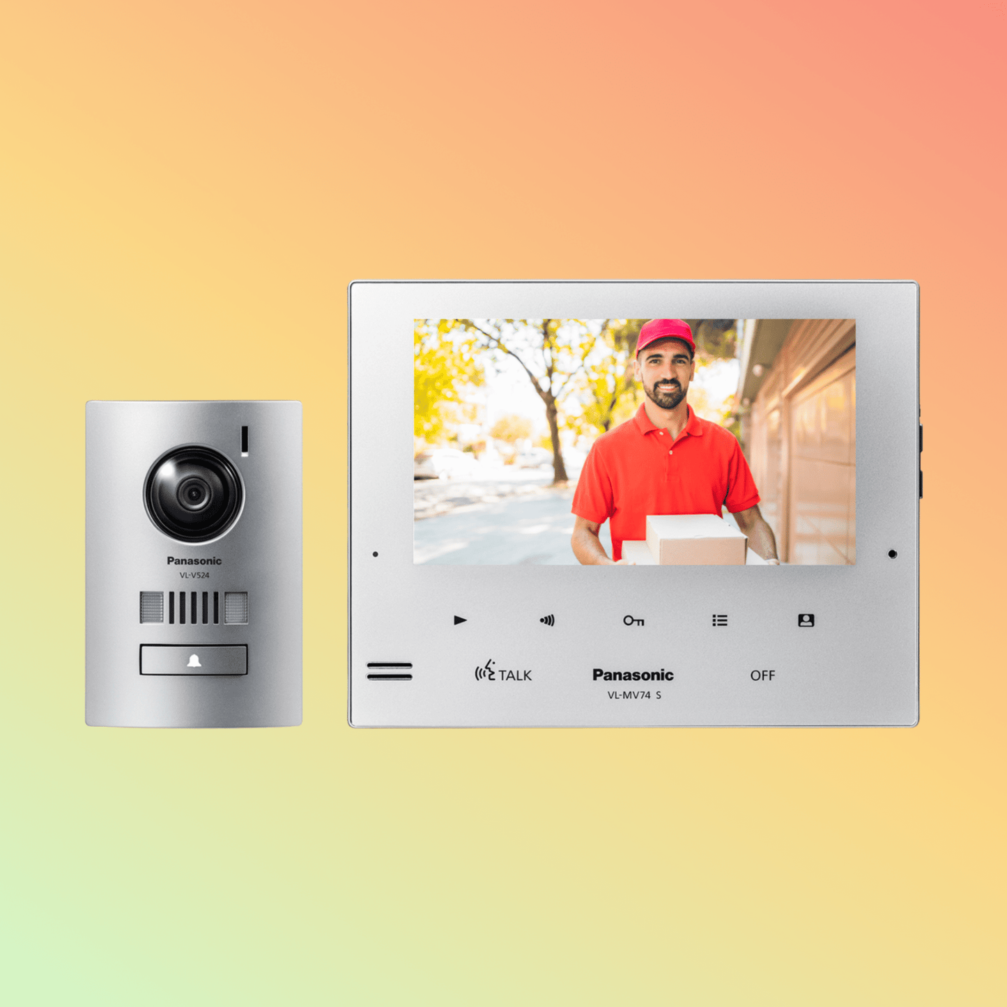 Panasonic Connect VL - SV74SX - S Analog Video Door Phone Kit - NEOTECH