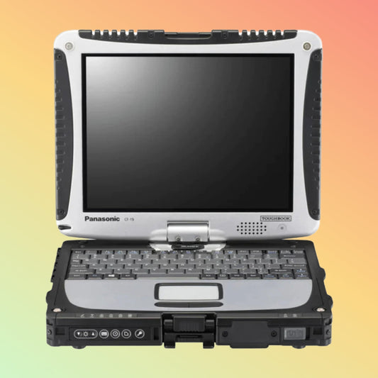 Panasonic Toughbook 19, CF - 19 MK8, 10.1" Intel Core i5 , dGPS, 4G LTE, Windows 10 Pro, Rubber Backlit Keyboard - NEOTECH