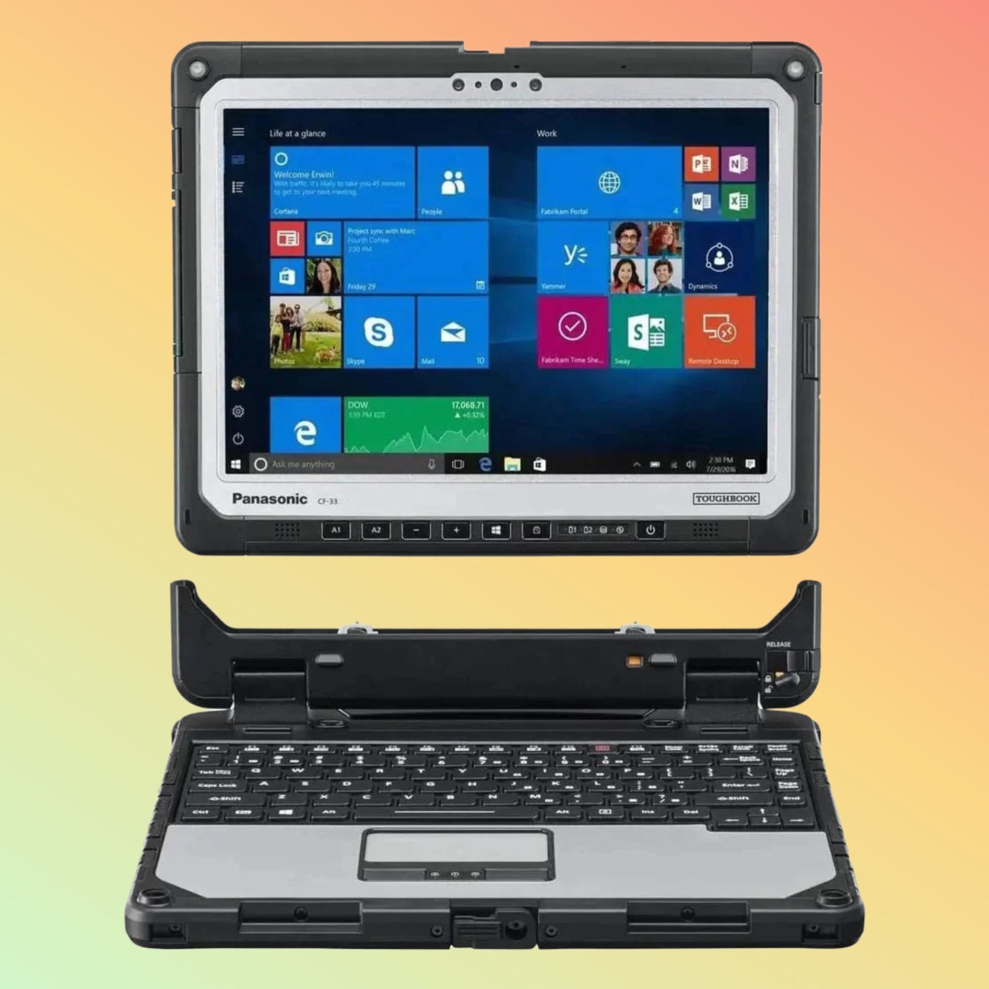 Panasonic Toughbook CF - 33 MK1, 12" HD, Intel Core i5 with Windows 11 Pro. - NEOTECH