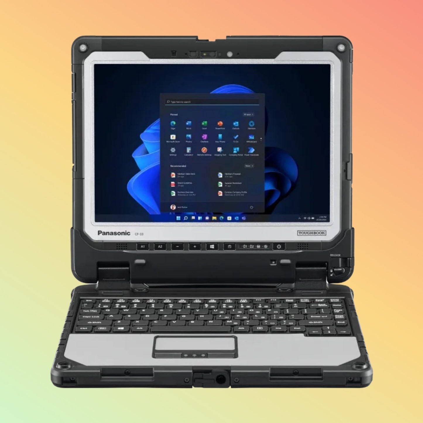 Panasonic Toughbook CF - 33 MK1, 12", Intel Core i5 - 7300U | CF - 33AEHKZTF - NEOTECH
