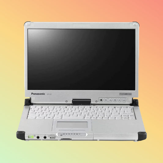 Panasonic Toughbook CF - C2 MK2 2 - in - 1 Rugged Laptop, 12.5" Touch, Intel Core I5 - 4300U 1.9GHz, 4G LTE, 256GB SSD, Win 10 Pro - NEOTECH