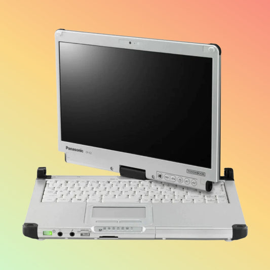 Panasonic Toughbook CF - C2 MK2 2 - in - 1 Rugged Laptop, 12.5" Touch, Intel Core I5 - 4300U 1.9GHz, 4G LTE, 256GB SSD, Win 10 Pro - NEOTECH