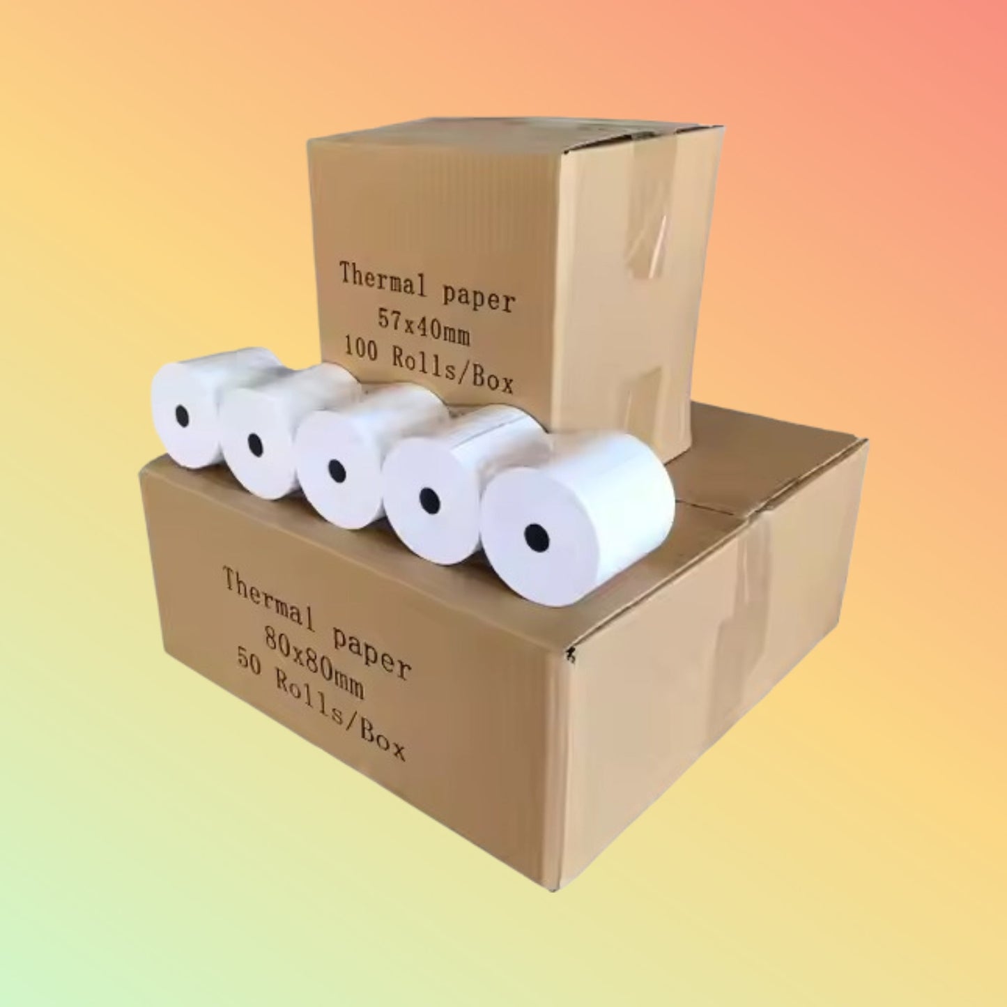 Paper Roll Thermal 57*40mm 57x50 80x80 Receipt Atm Pos Roll Cash Register Thermal Paper Manufacturer - NEOTECH