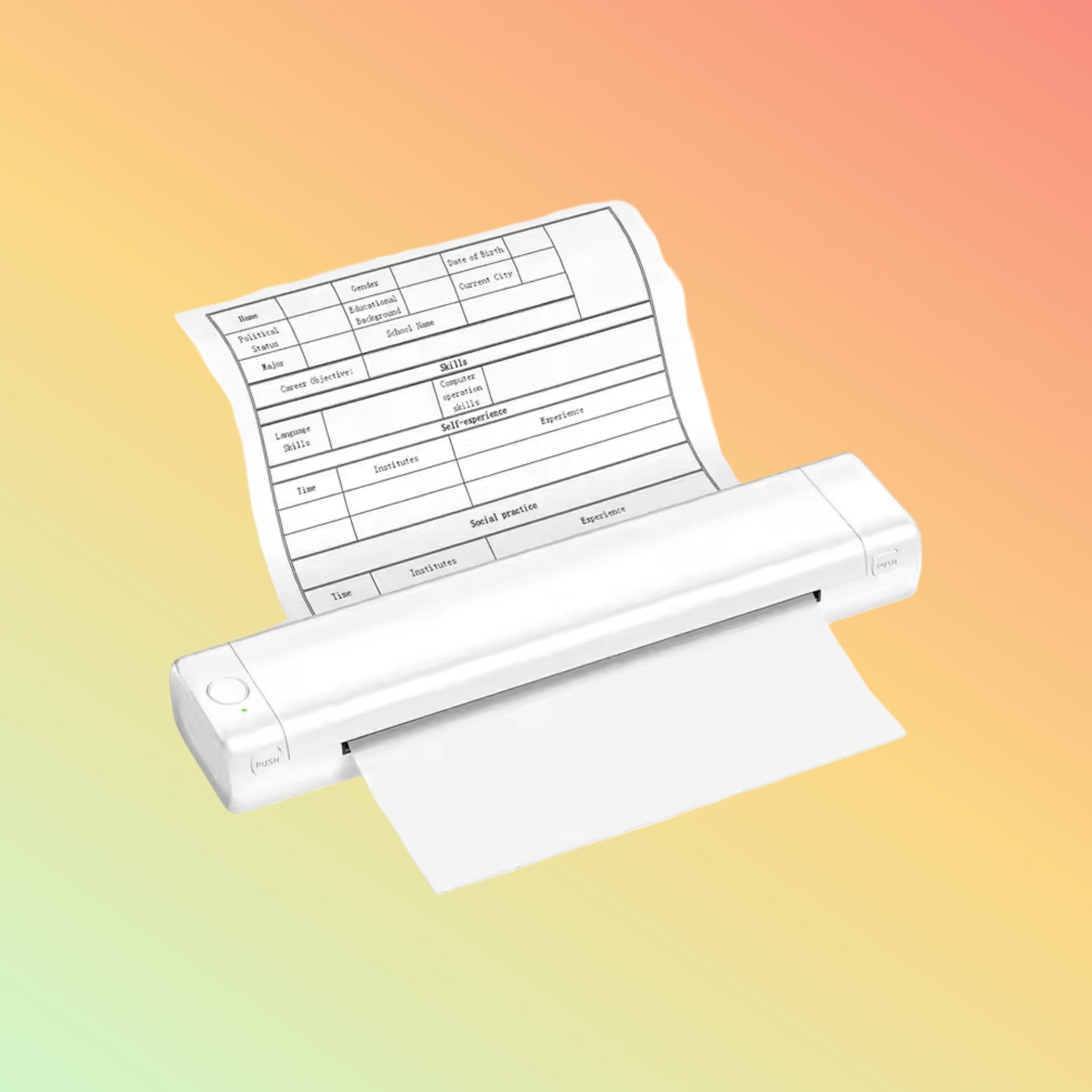Phomemo M08F Mini Portable 210mm Fast Printing Thermal Printer A4 Size Printer - NEOTECH
