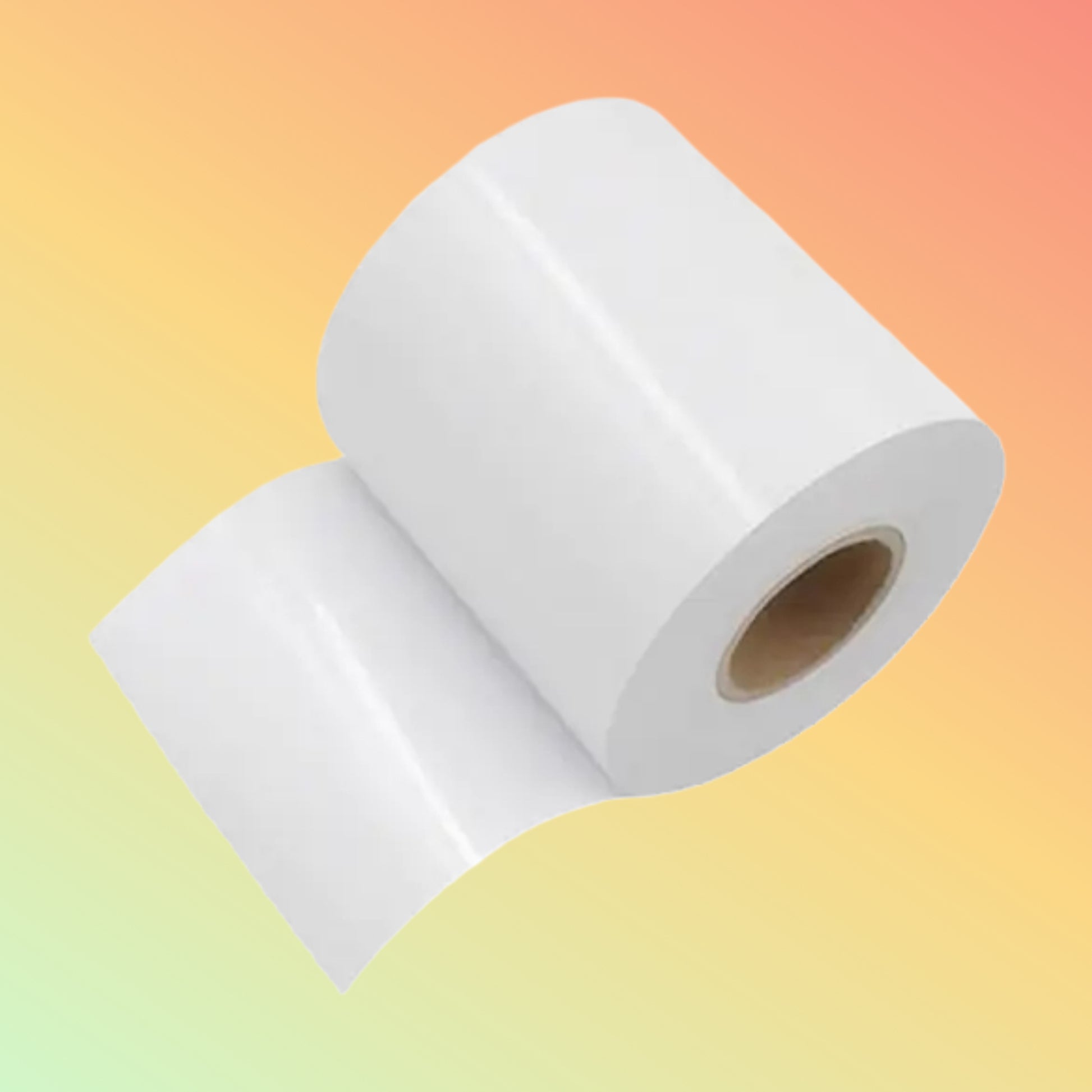 बैंक रसीद के लिए 48gsm 55gsm कैश रजिस्टर थर्मल पेपर रोल 80x80mm