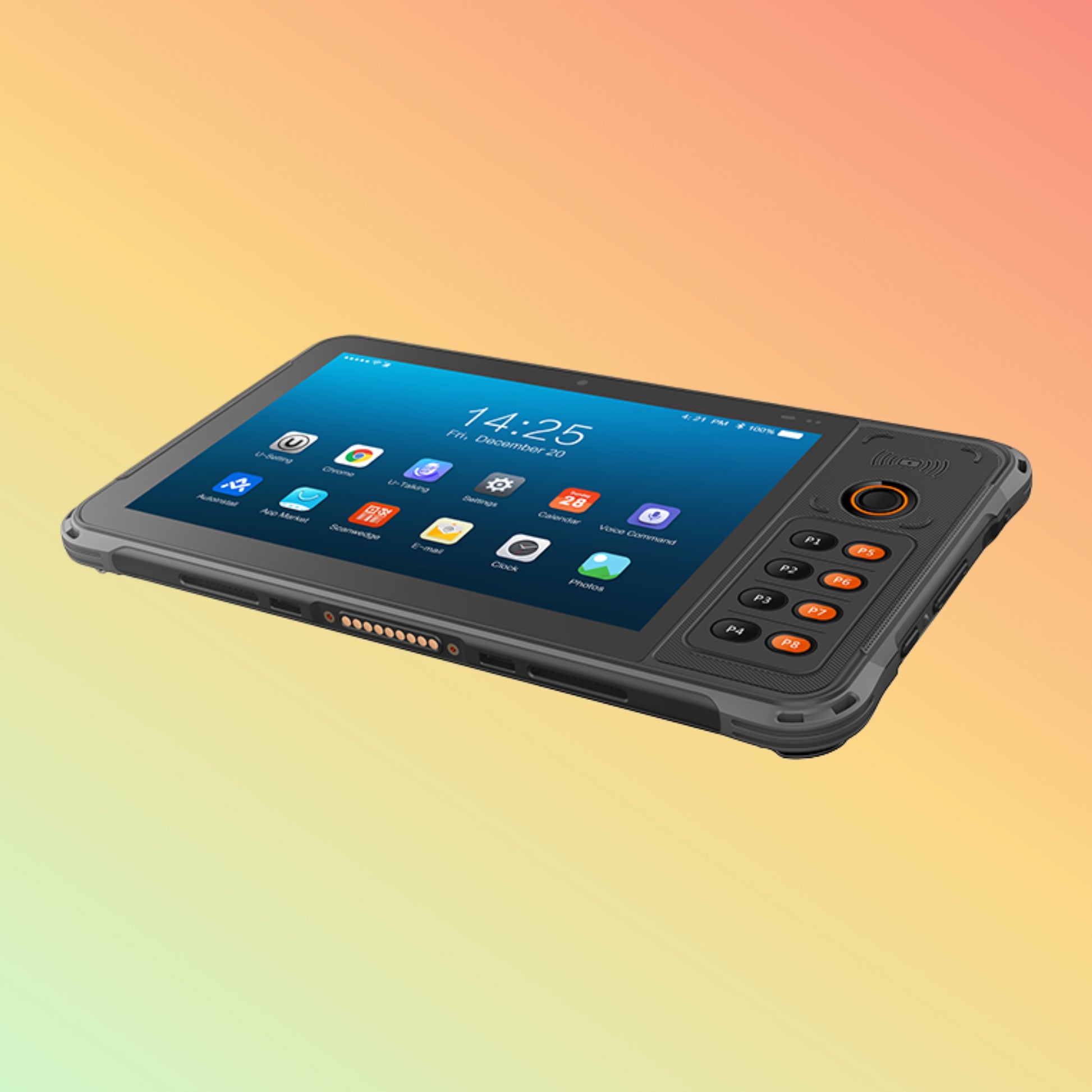 UROVO P8100P Rugged Tablet 10.1" Android Industrial Tablet | NEOTECH® UAE