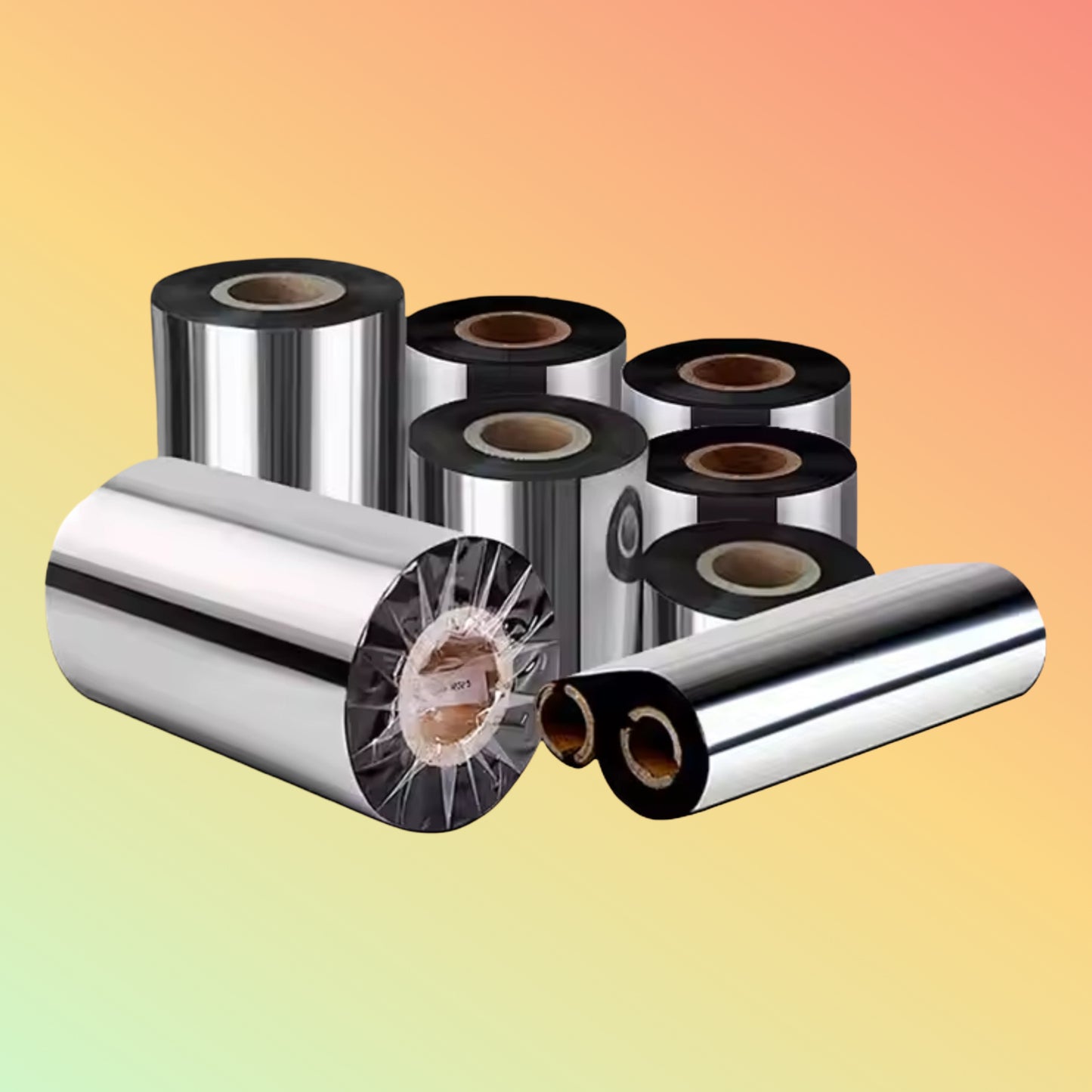 ROSELYN Black Wax Resin Thermal Transfer Ribbon 110mm x 300m | NEOTECH® UAE