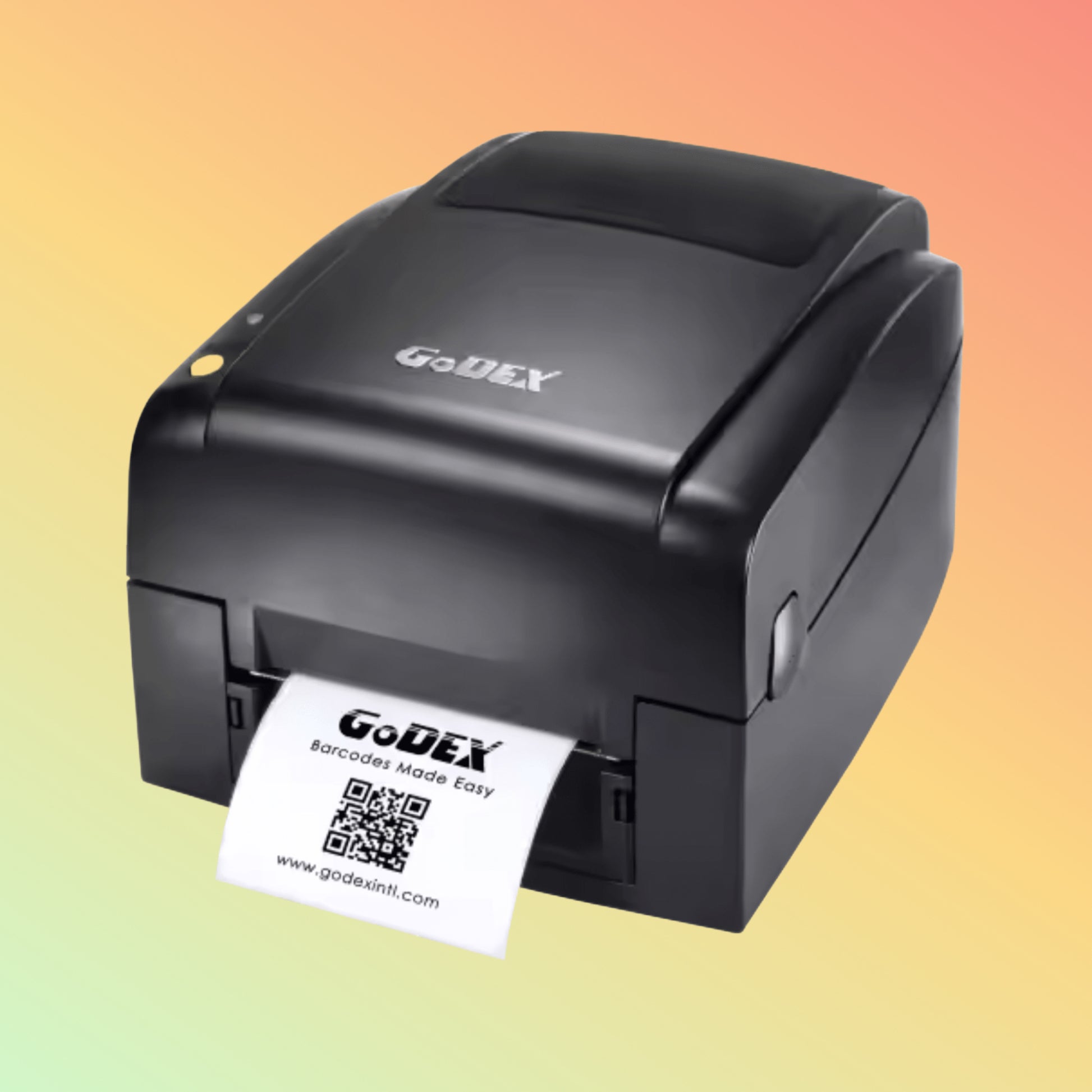 طابعة ملصقات سطح المكتب Godex EZ130 USB للخدمات اللوجستية