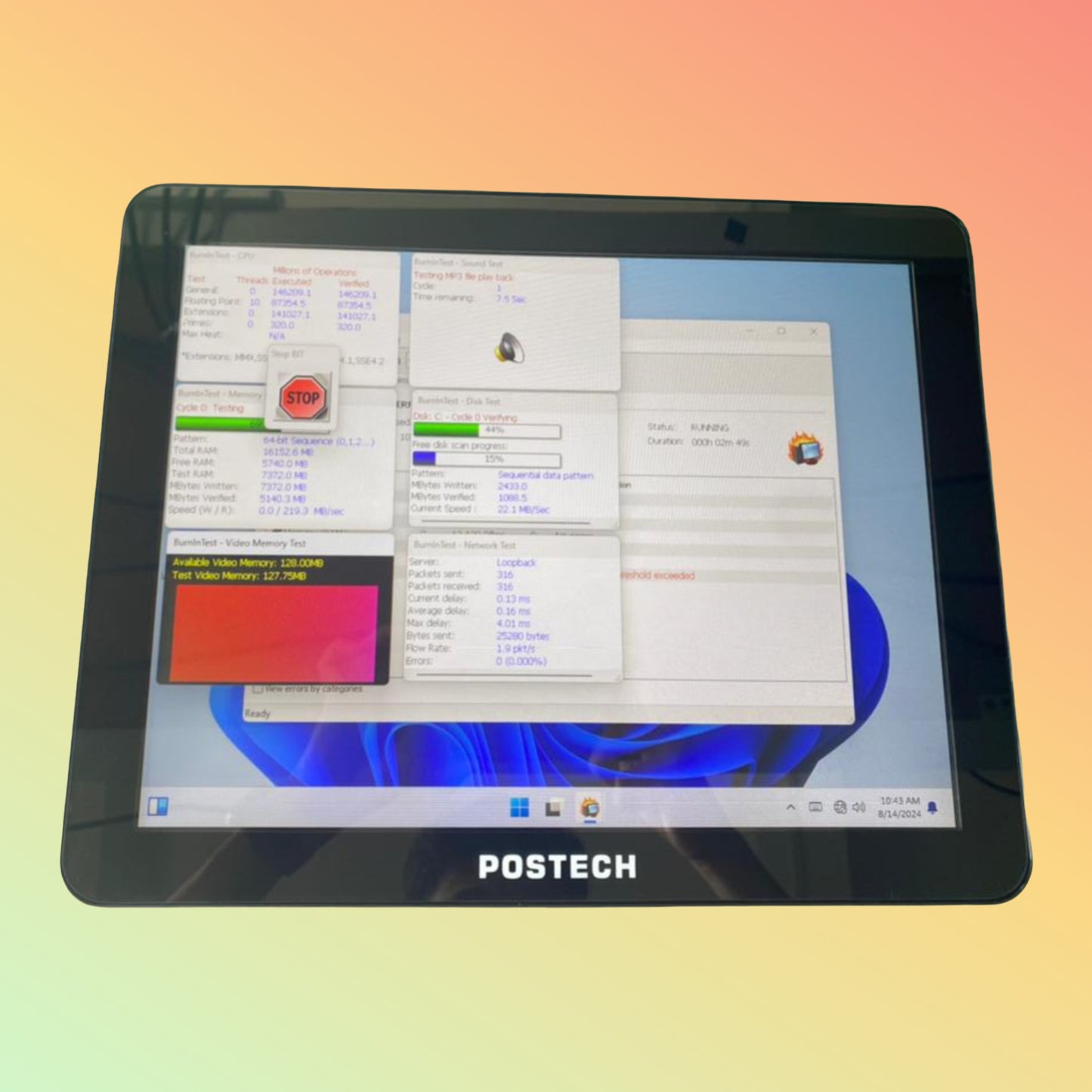 POSTECH PT-RT100 15" Touch POS System Intel Core i5 12th Gen – NEOTECH® UAE