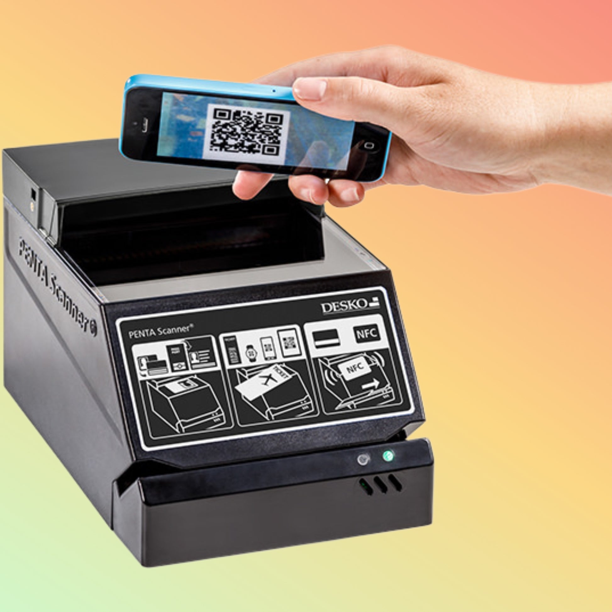 DESKO PENTA Scanner® CKI Multi-Function Check-In Scanner – NEOTECH® UAE