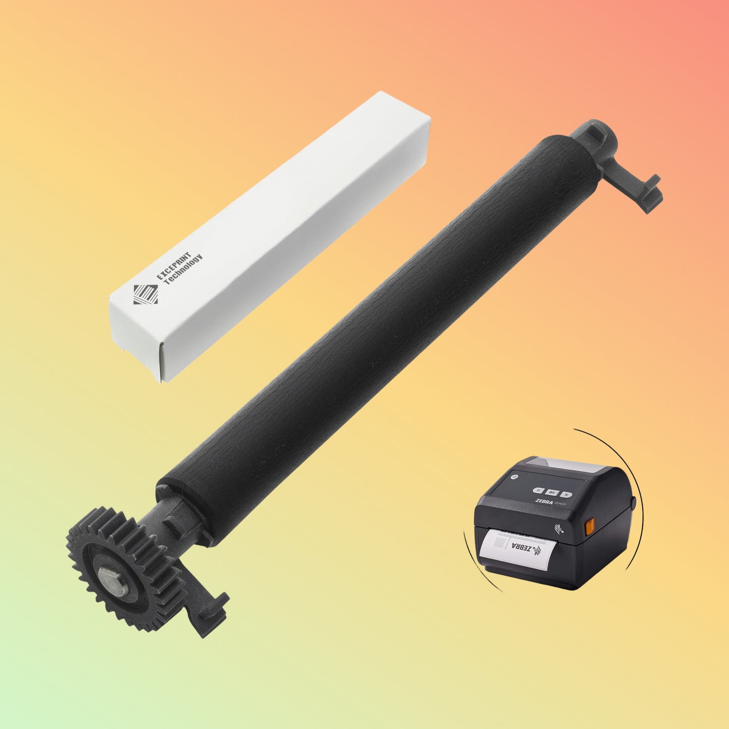 alt="Zebra ZD420 platen roller replacement UAE"
