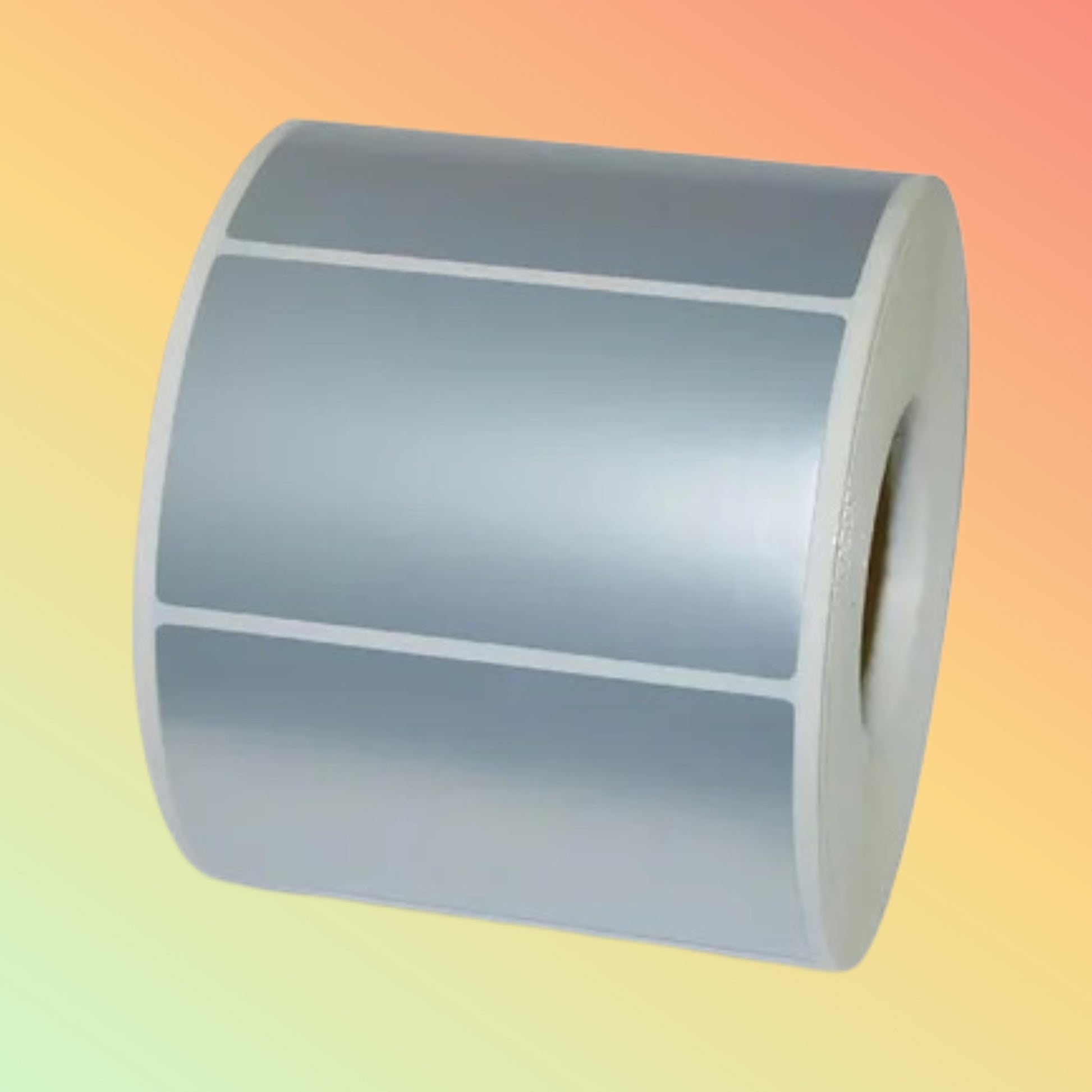 Silver Synthetic Label Roll | Durable Barcode Labels | NEOTECH® UAE