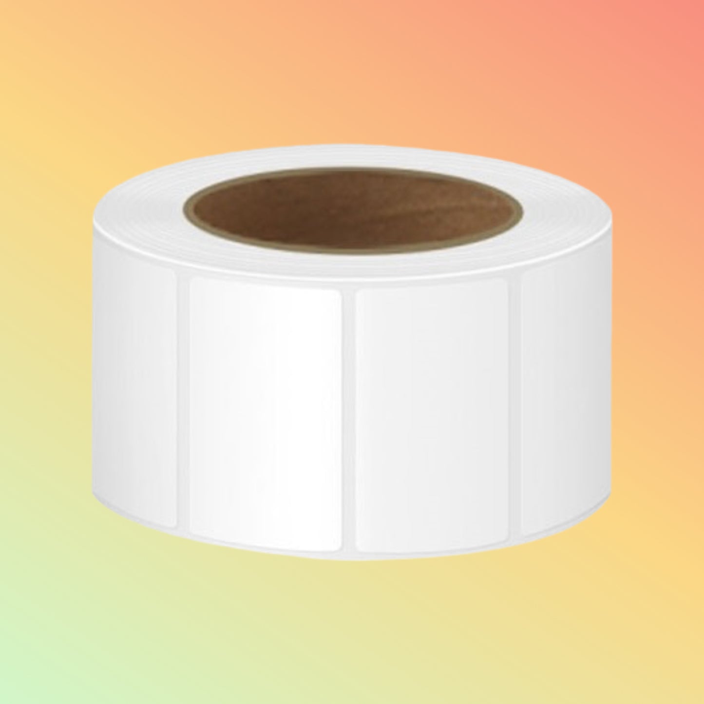 76mm x 50mm White Synthetic PP PVC Barcode Labels UAE | Waterproof Label Rolls | NEOTECH® UAE
