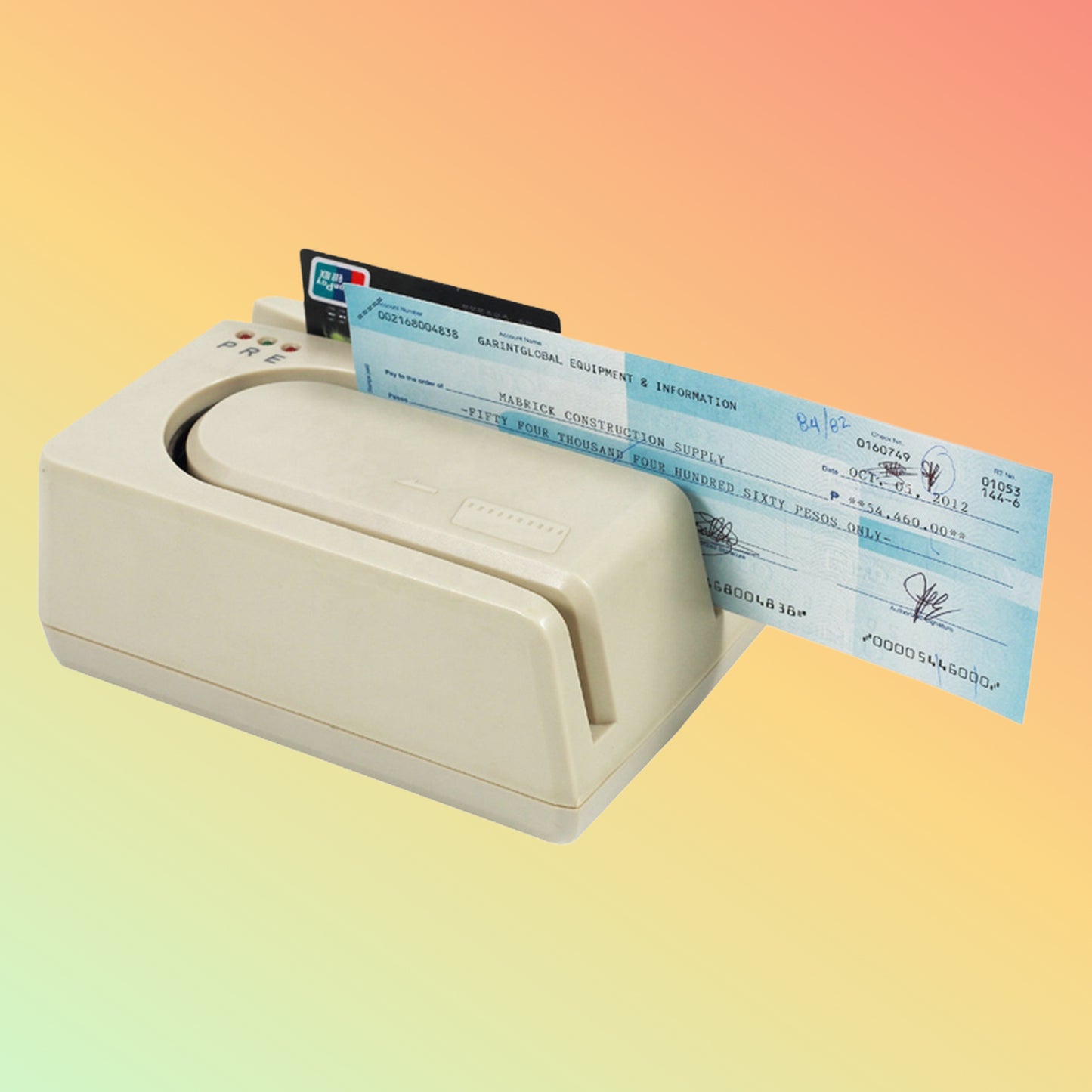 HCC1250X-M MICR MSR Check Reader USB RS232 PS/2 | NEOTECH® UAE