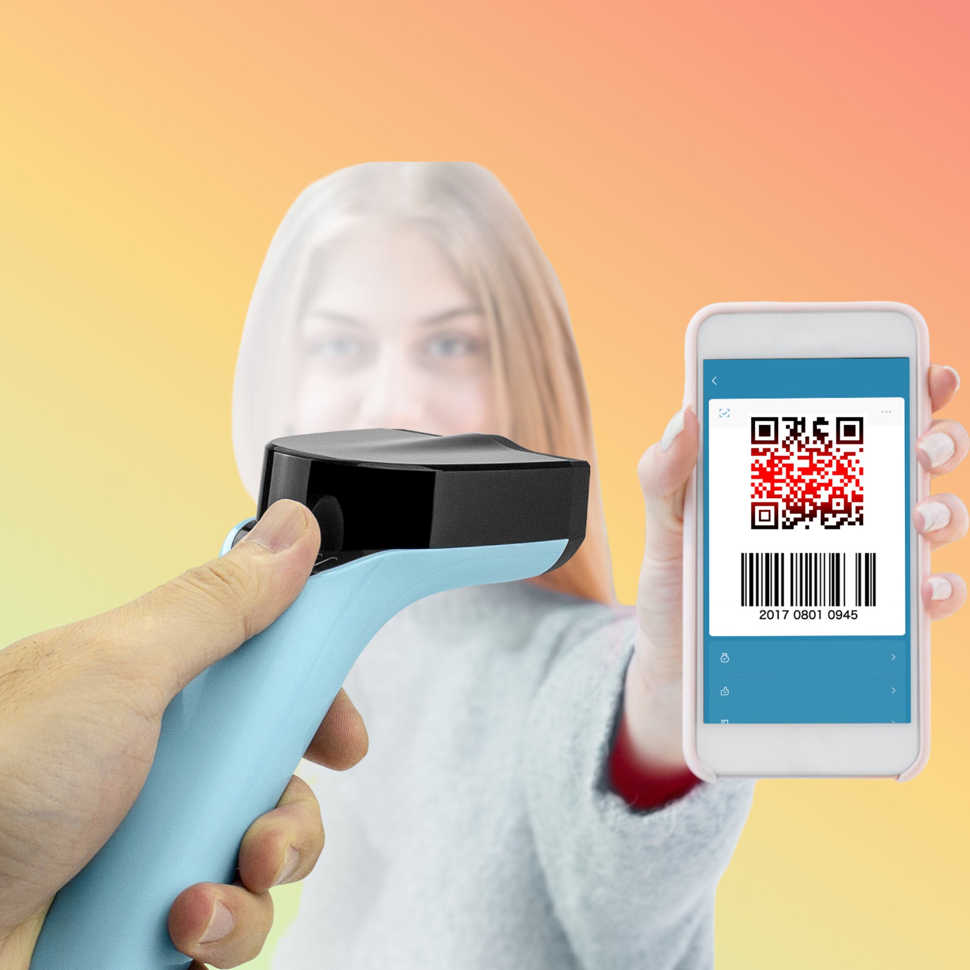 NETUM DS7500 Bluetooth 2D Barcode Scanner Handheld – NEOTECH® UAE