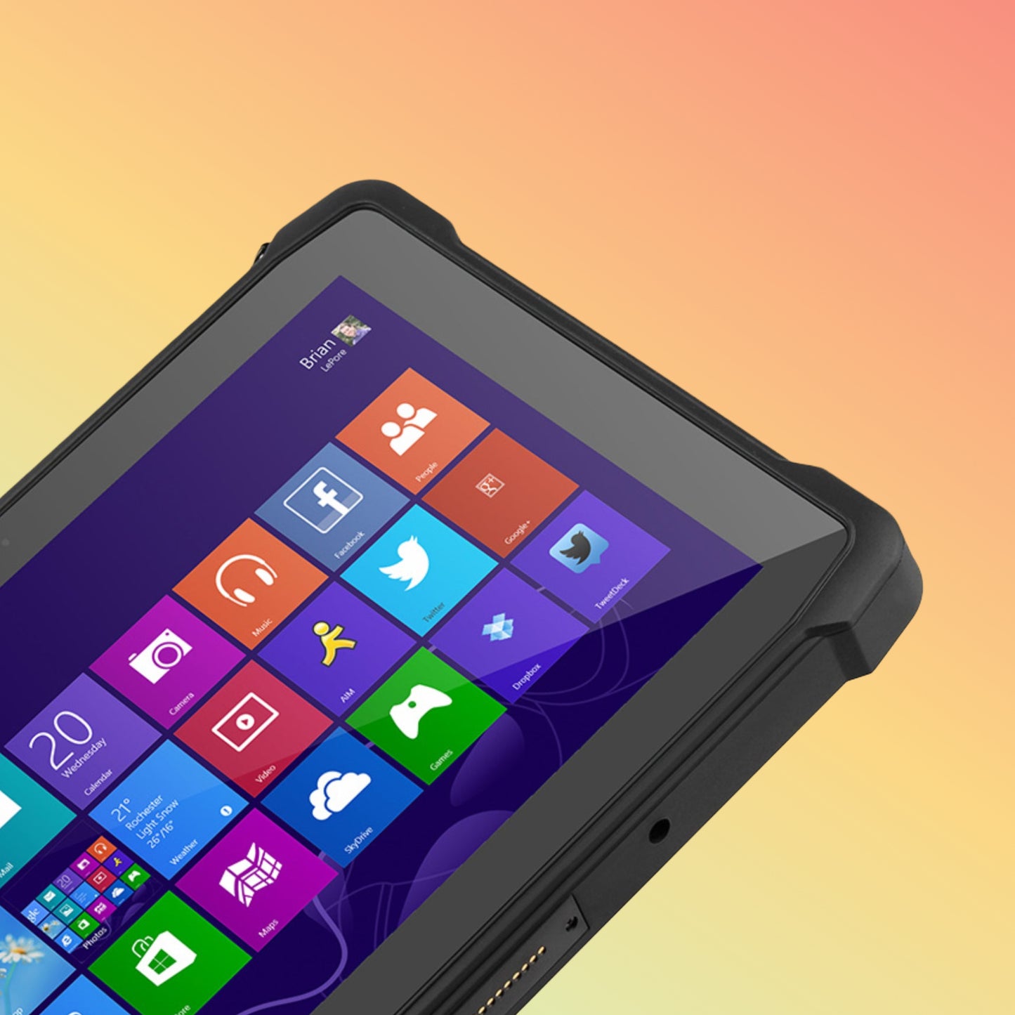 WinPad W101 10.1-Inch Rugged Windows Tablet 4GB 64GB | NEOTECH® UAE