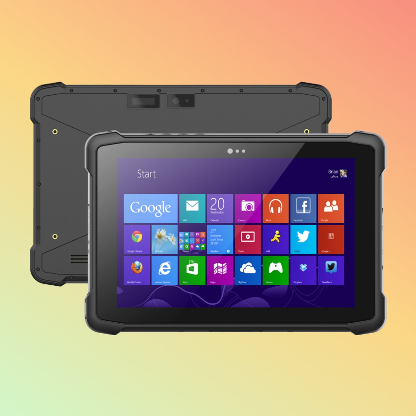 WinPad W101 10.1-Inch Rugged Windows Tablet 4GB 64GB | NEOTECH® UAE