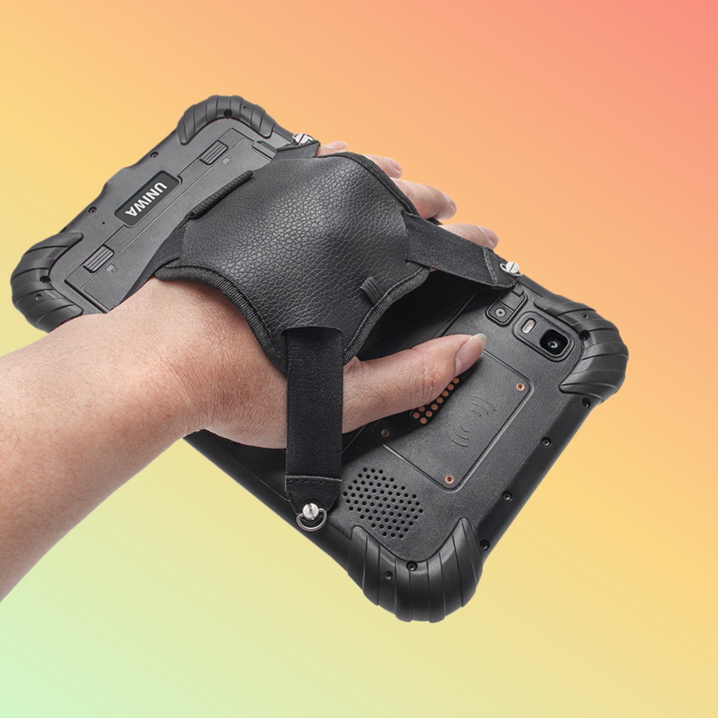 QCOM P300 Pro 8-Inch Rugged Android Tablet 4G LTE NFC | NEOTECH® UAE