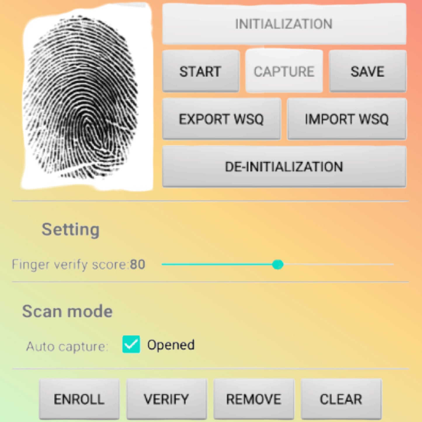 UNIWA D2000 Single-Finger LiveScan Fingerprint Scanner | NEOTECH® UAE