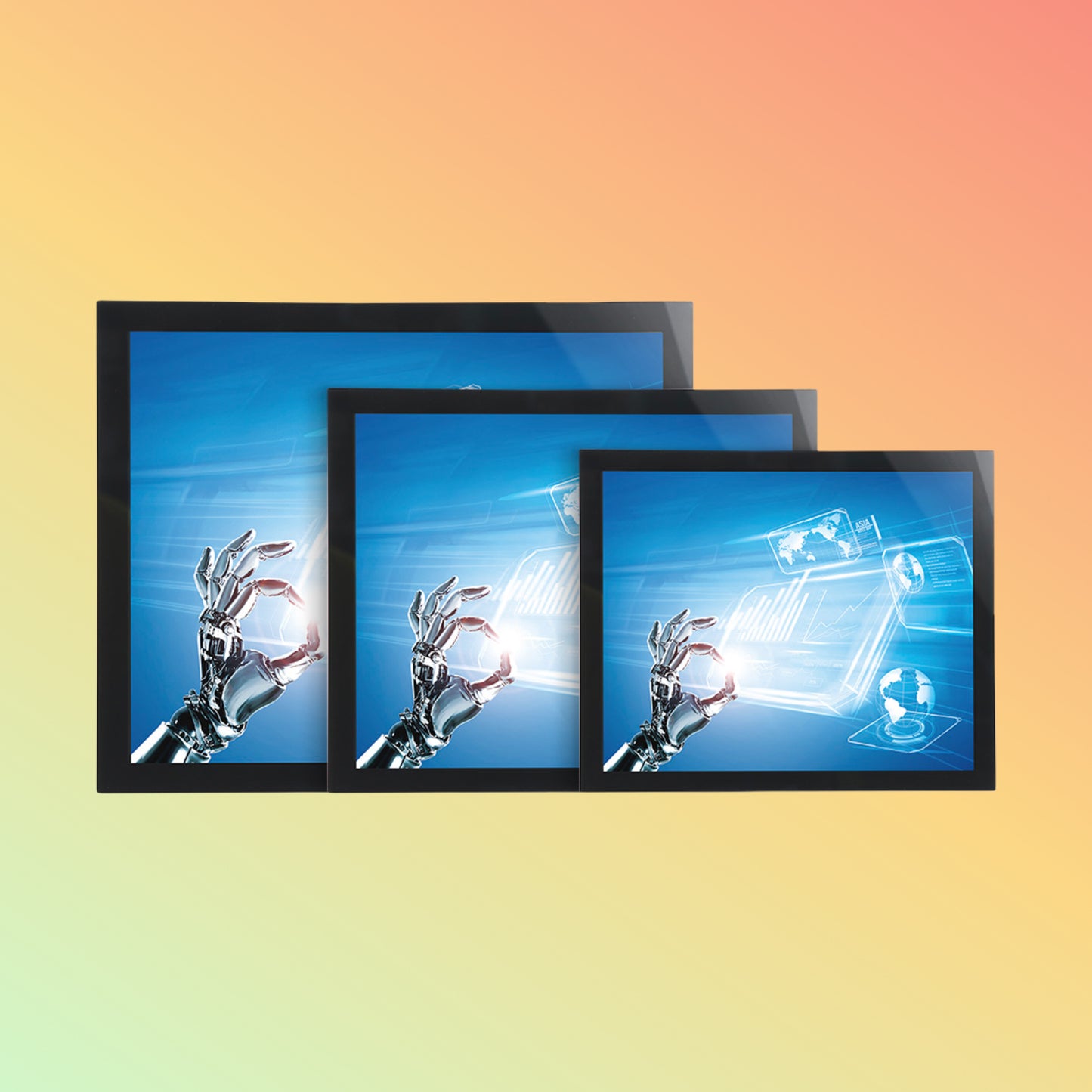 23.8” KDS Monitor UAE | TouchWo TD238E Kitchen Display Touch Screen | NEOTECH® UAE