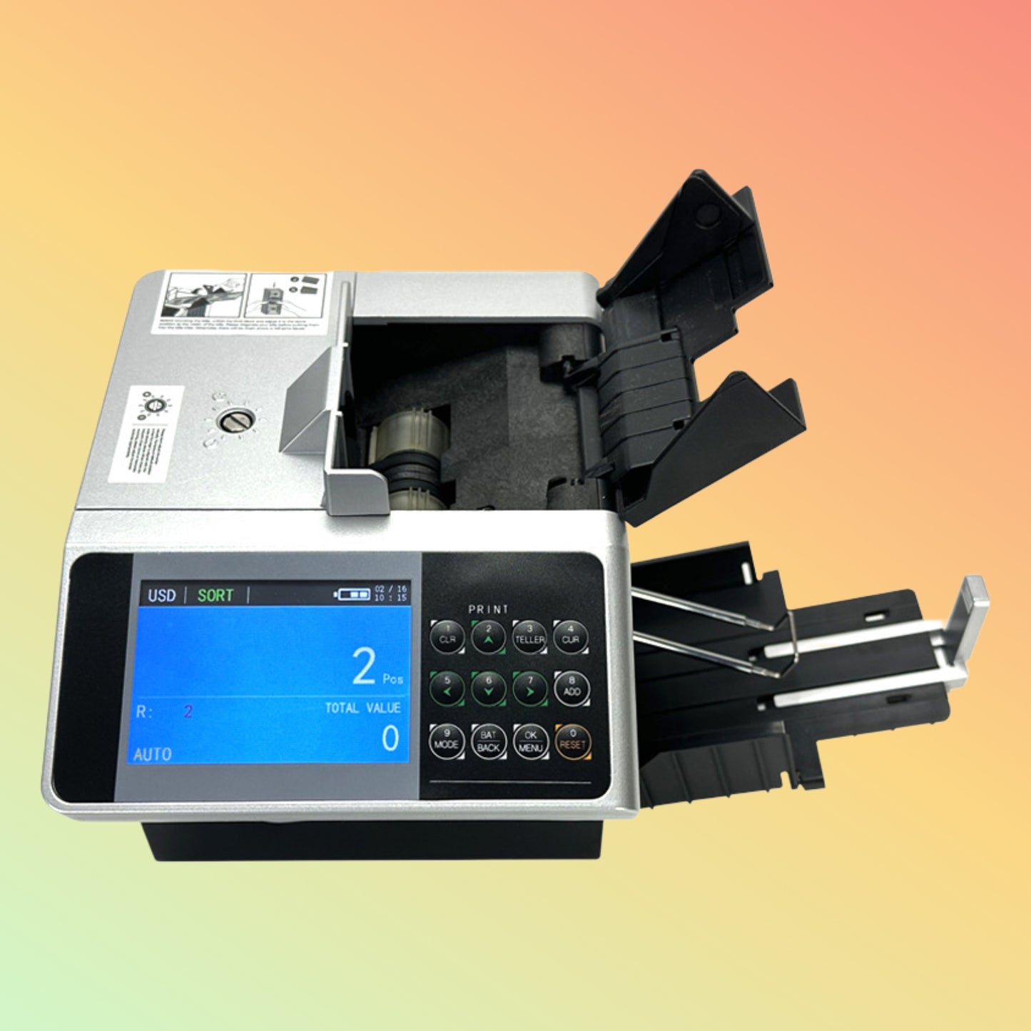 Money Counting Machine Battery Operated Value Counting with Counterfeit Detection – NEOTECH® UAE