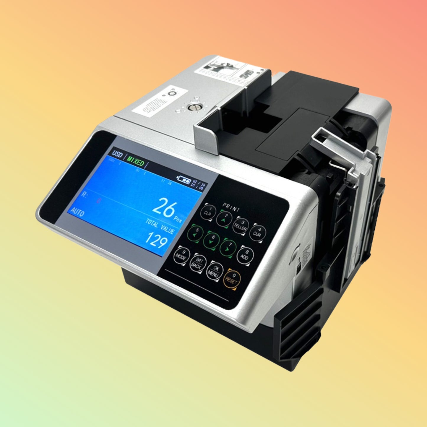 Money Counting Machine Battery Operated Value Counting with Counterfeit Detection – NEOTECH® UAE