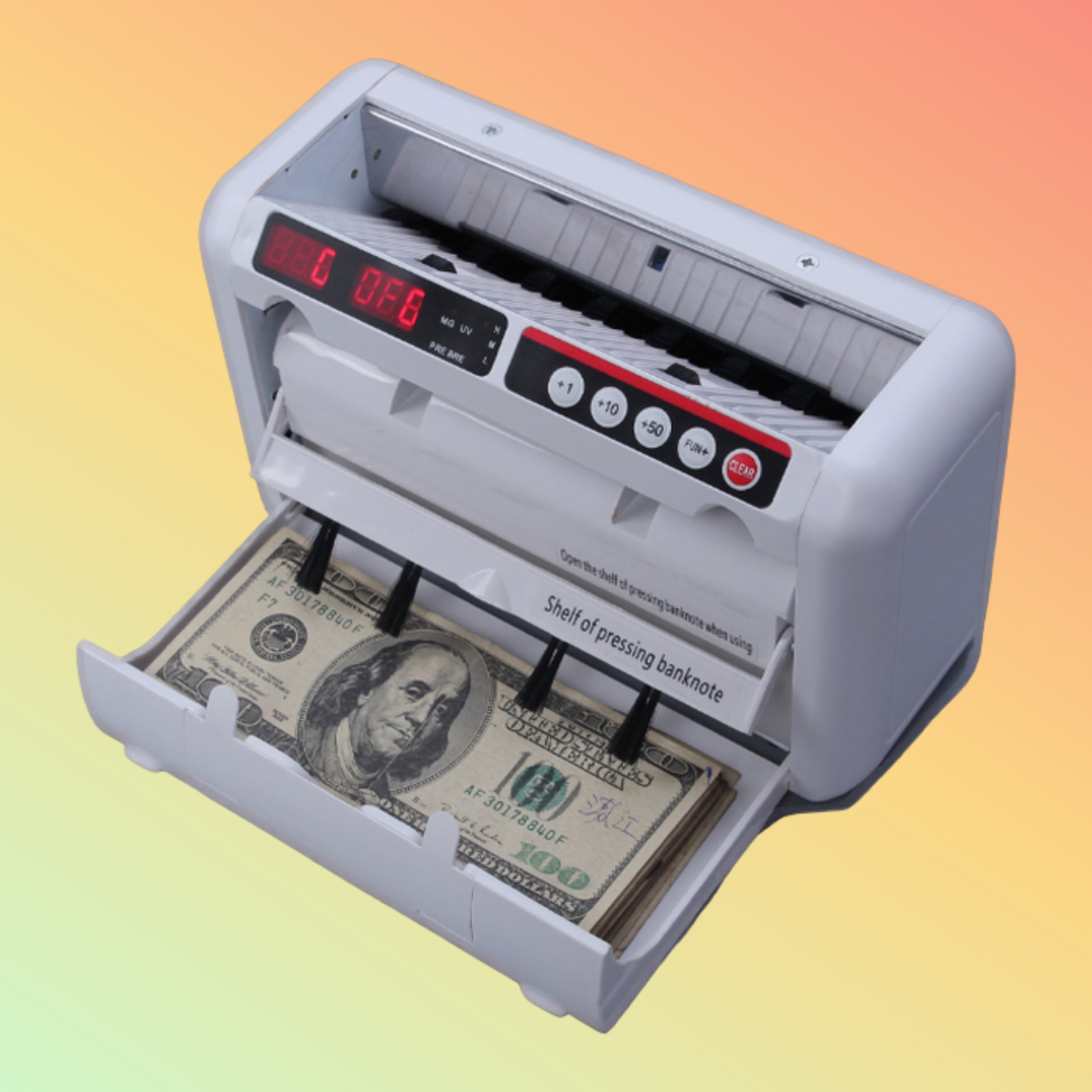 Mini Portable Money Counting Machine Battery Operated UV MG – NEOTECH® UAE