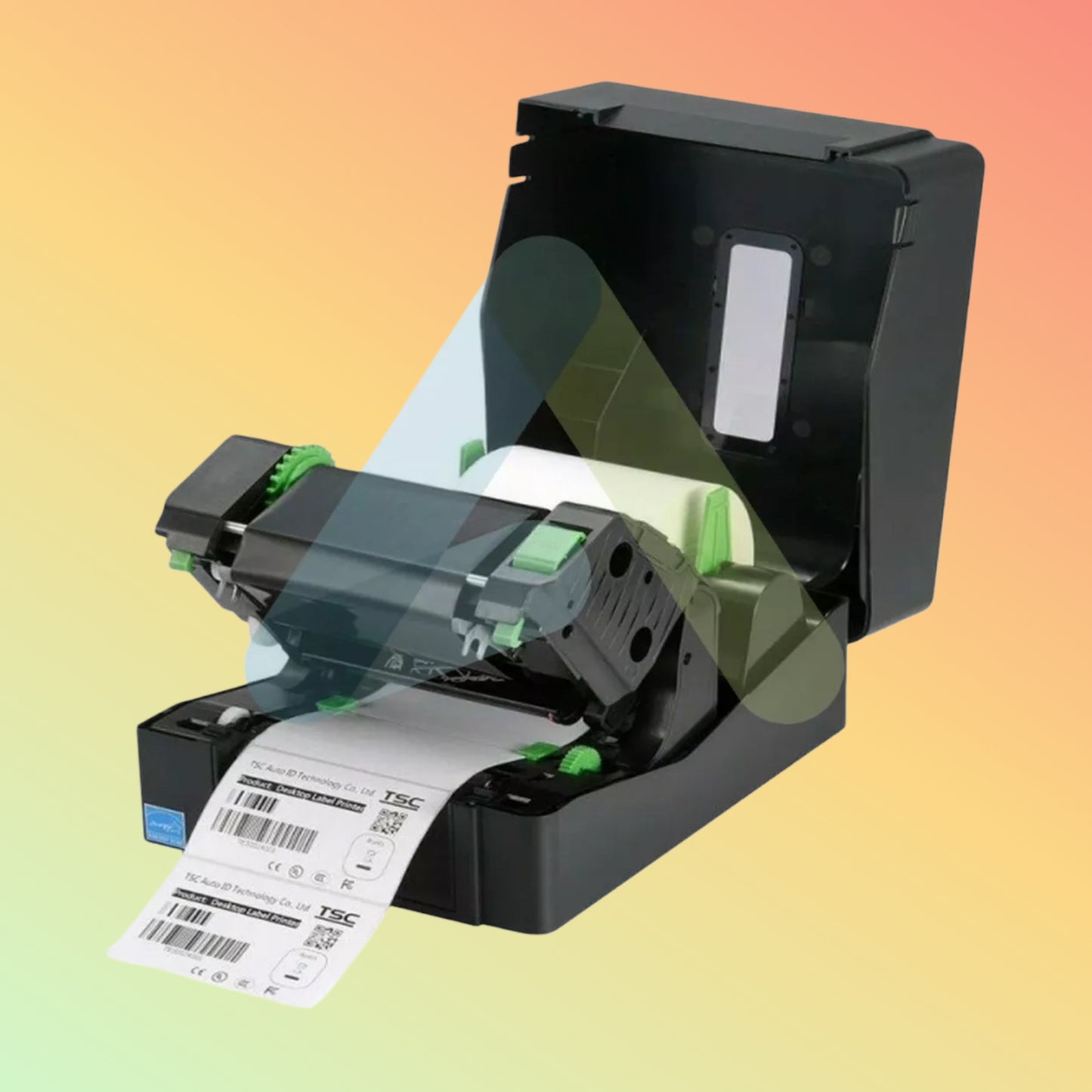 TSC TE200 Desktop Barcode Label Printer 203dpi USB – NEOTECH® UAE