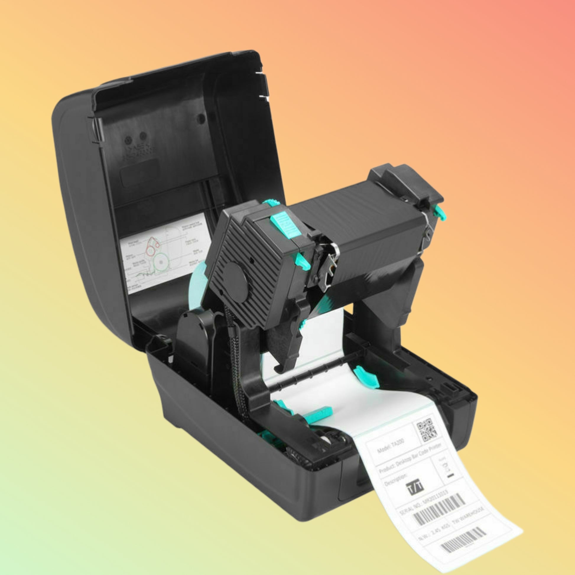 TSC TE200 Desktop Barcode Label Printer 203dpi USB – NEOTECH® UAE