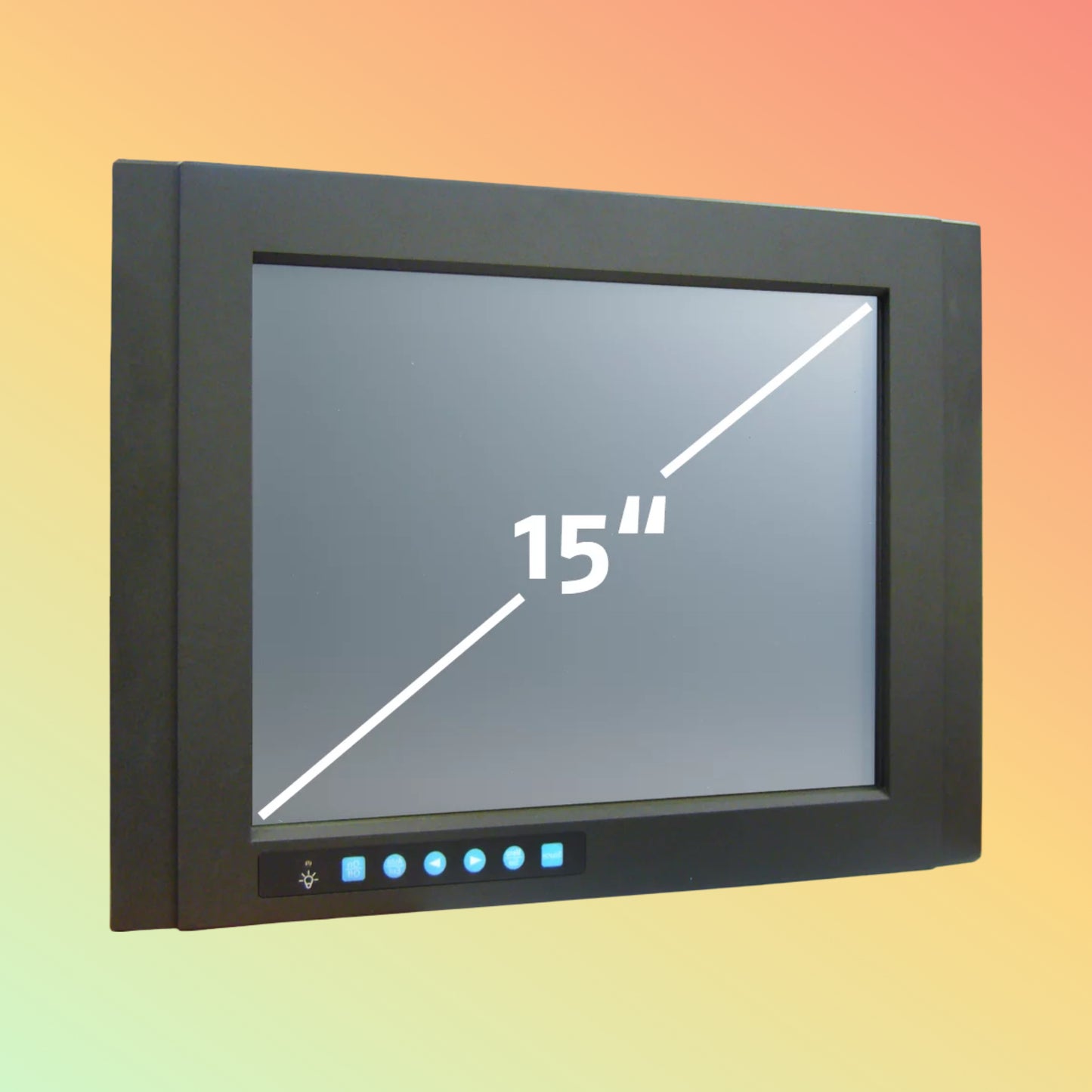 Advantech FPM-3151G 15” Industrial Monitor UAE | IP65 Resistive Touch Panel Display | NEOTECH® UAE