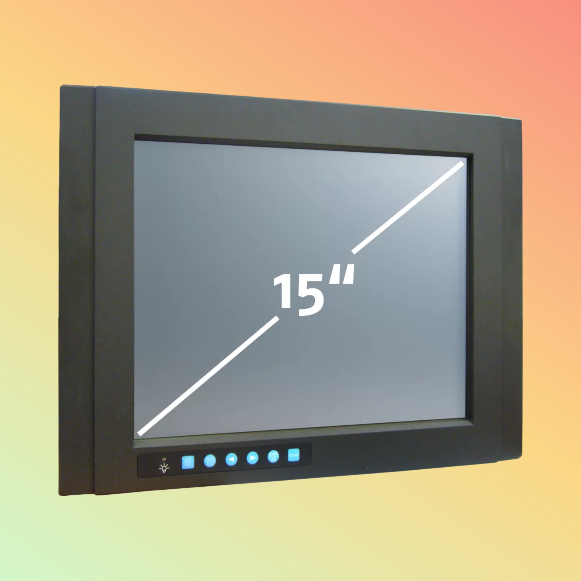 Advantech FPM-3151G 15” Industrial Monitor UAE | IP65 Resistive Touch Panel Display | NEOTECH® UAE