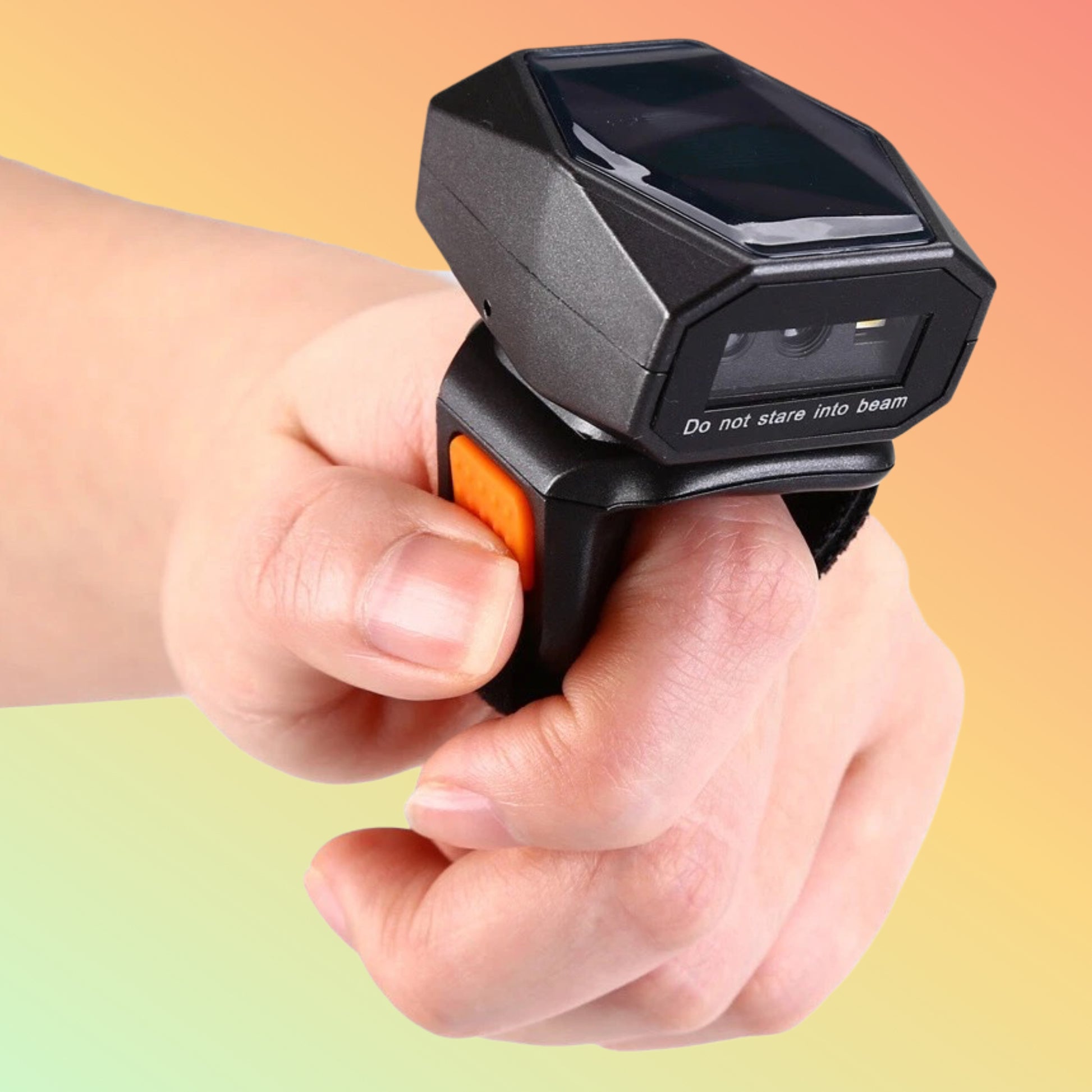 NOGTEK YH1561-BLACK-USB BT-2D Wireless Ring Barcode Scanner NEOTECH® UAE