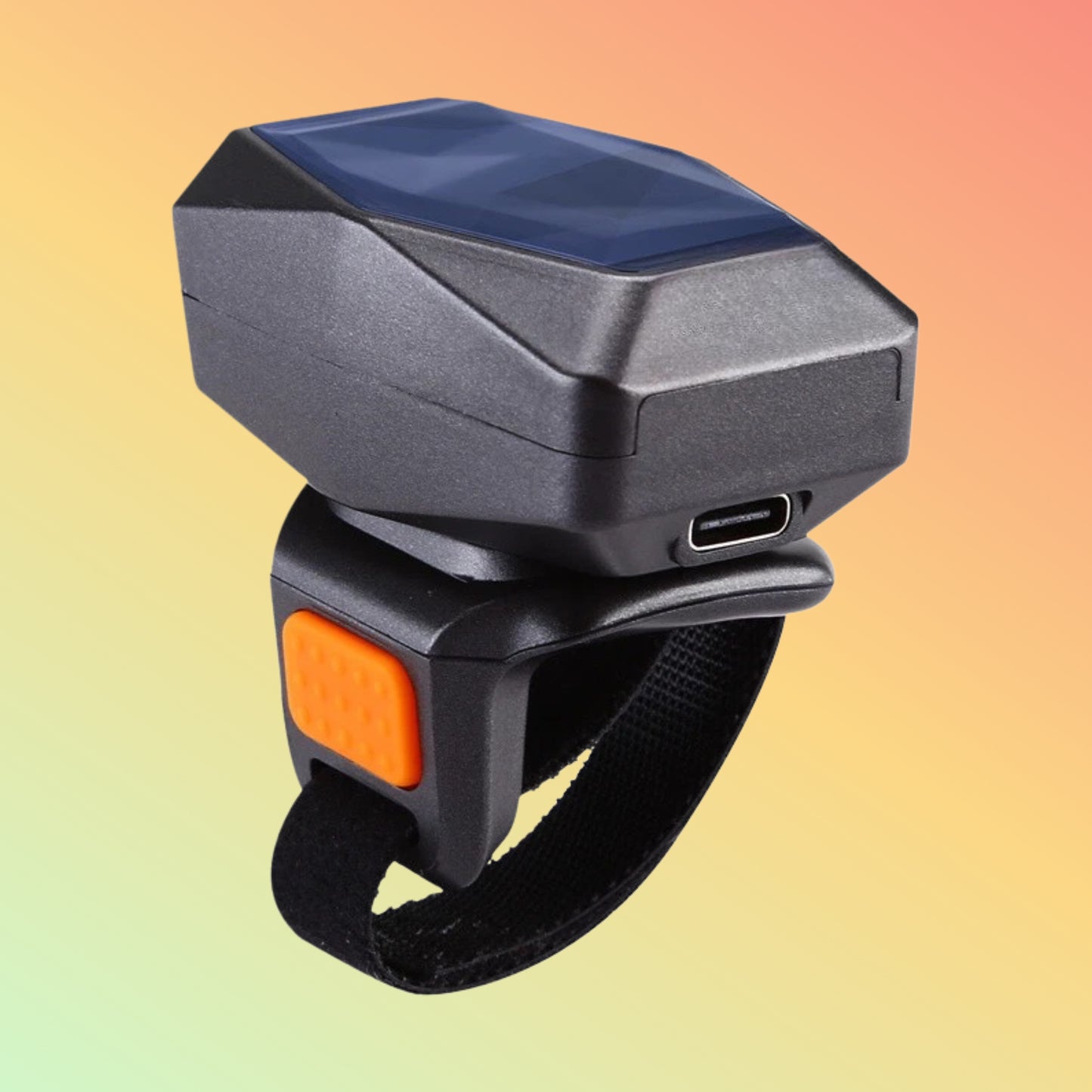 NOGTEK YH1561-BLACK-USB BT-2D Wireless Ring Barcode Scanner NEOTECH® UAE