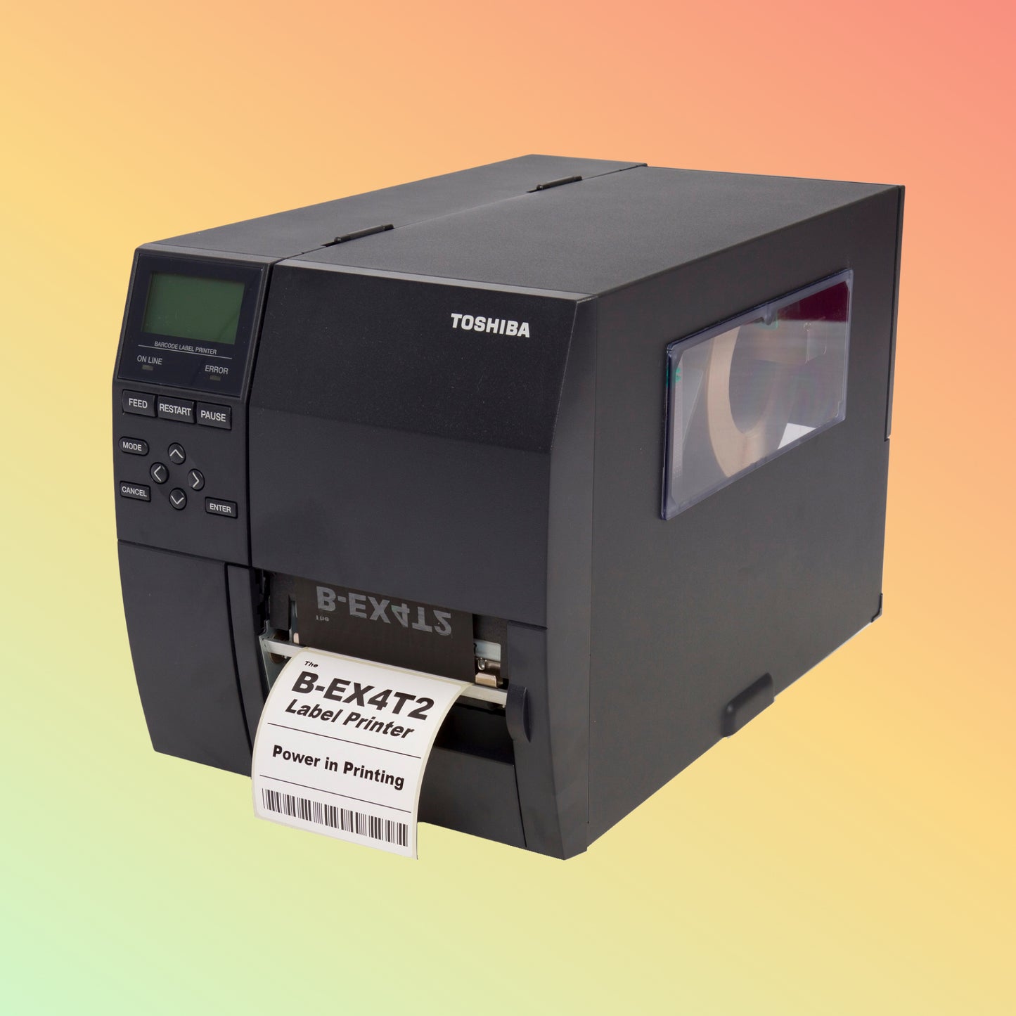 Toshiba B-EX4T2 Industrial Thermal Barcode Printer UAE | Toshiba Label Printing Solutions | NEOTECH®