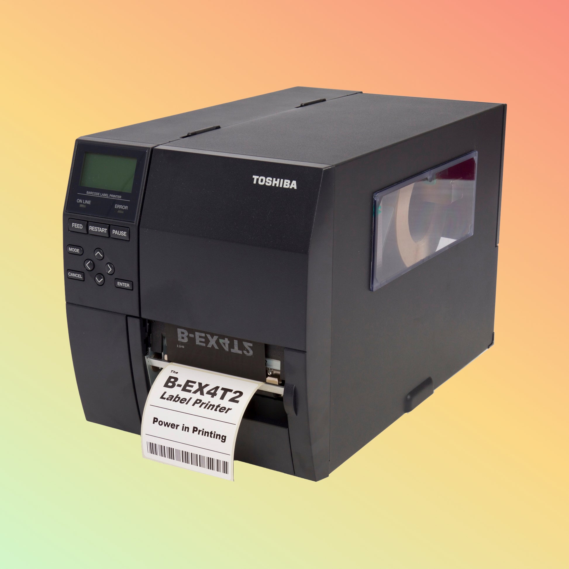 Toshiba B-EX4T2 Industrial Thermal Barcode Printer UAE | Toshiba Label Printing Solutions | NEOTECH®