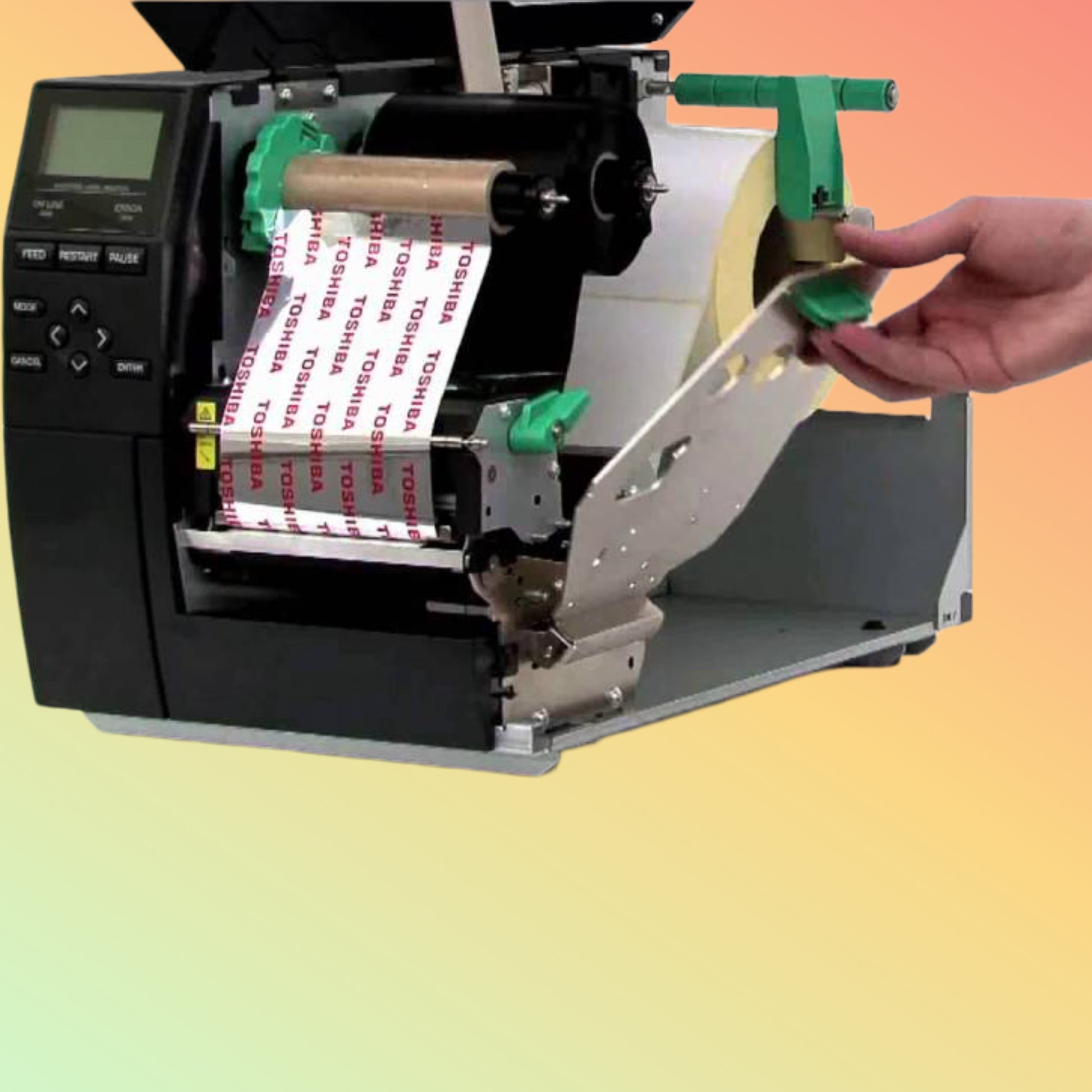 Toshiba B-EX4T2 Industrial Thermal Barcode Printer UAE | Toshiba Label Printing Solutions | NEOTECH®