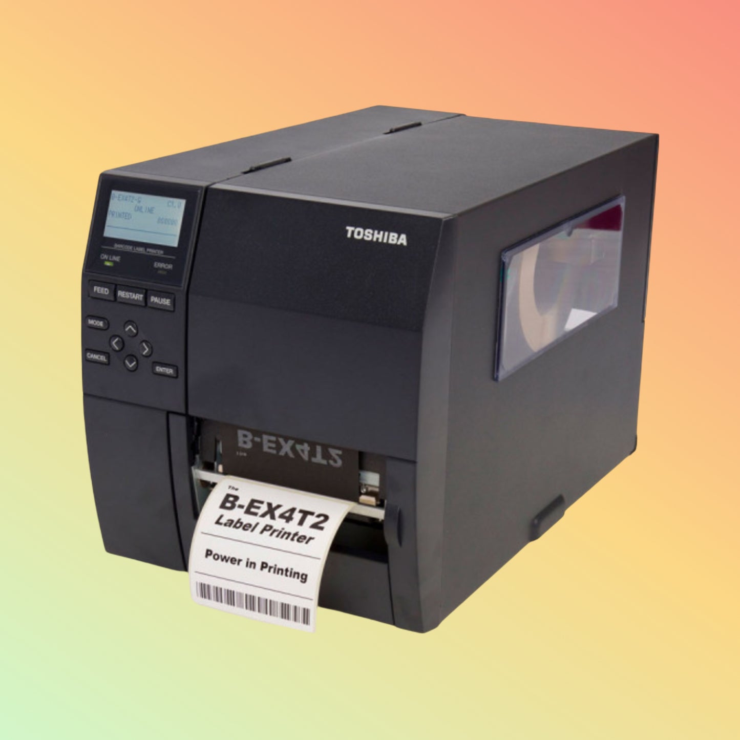 Toshiba B-EX4T2 Industrial Barcode Label Printer UAE | Thermal Transfer Printer | NEOTECH®