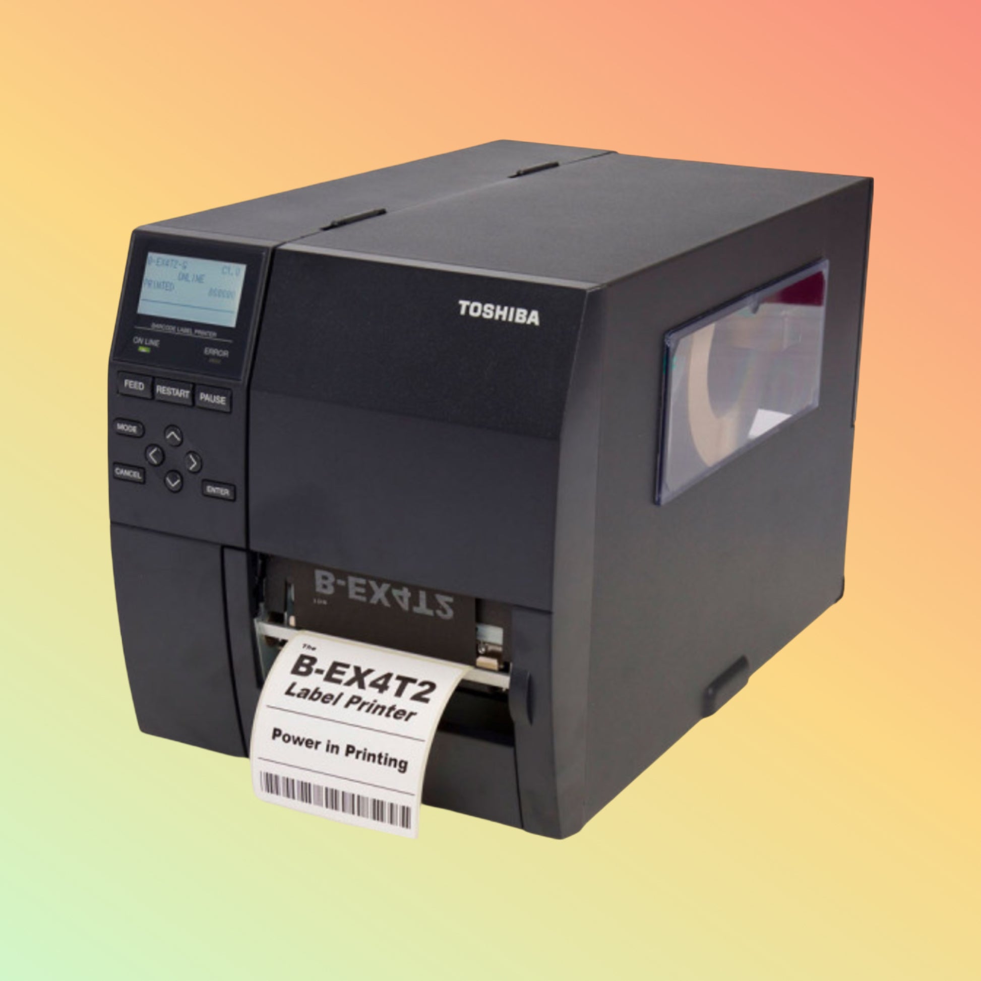 Toshiba B-EX4T2 Industrial Barcode Label Printer UAE | Thermal Transfer Printer | NEOTECH®