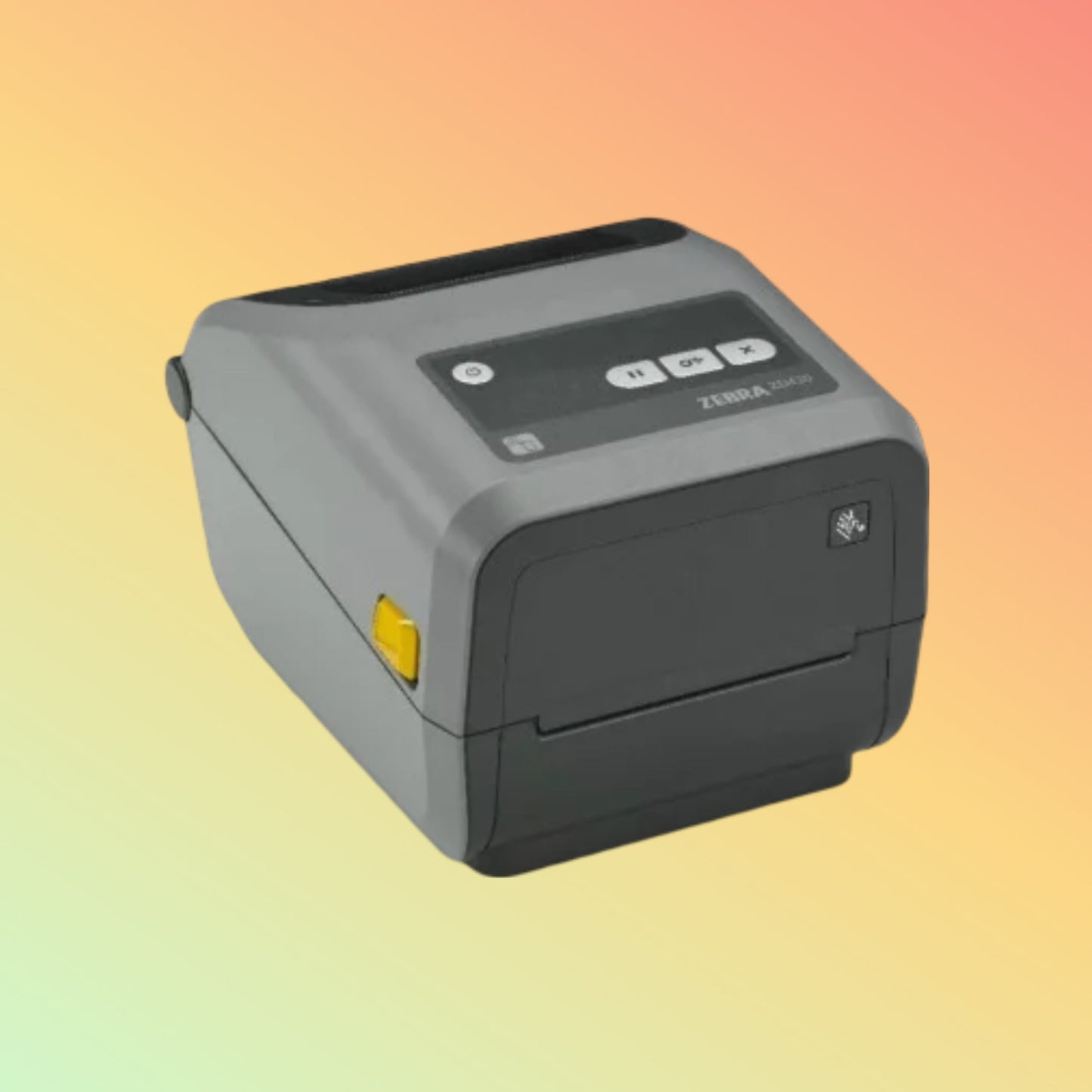 Alt="Close-up of Zebra ZD420 showing its precise print head for clear, durable shipping and product labels."