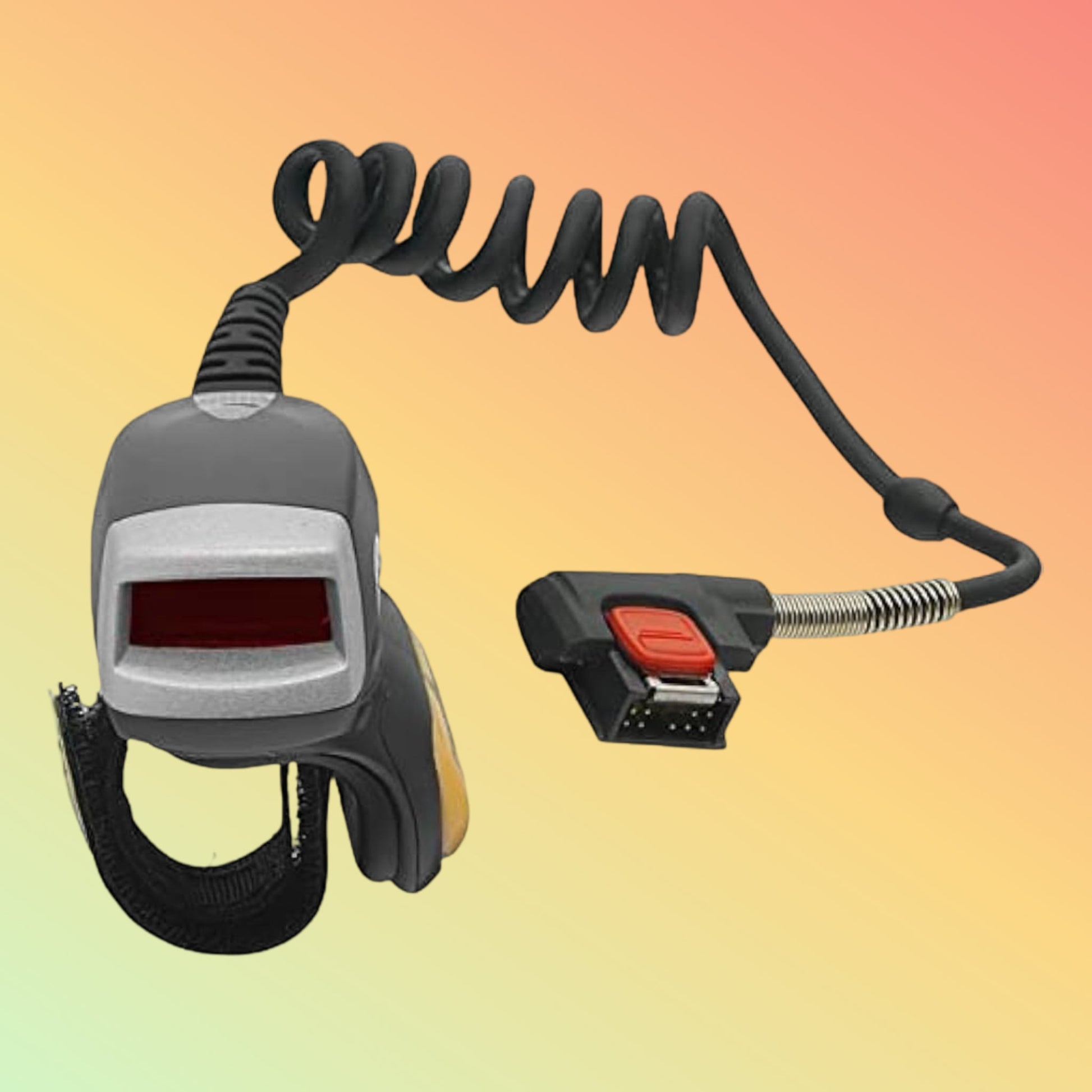 alt="Innovative Zebra RS5000 wearable scanner, designed for accuracy in high-volume retail environments."