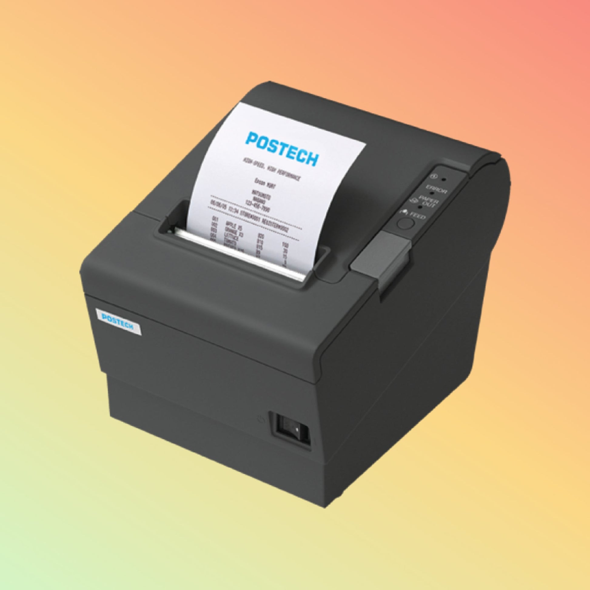 "POSTECH PT-R88V-AP AirPrinter 80mm with USB, Ethernet, WiFi, and Bluetooth"