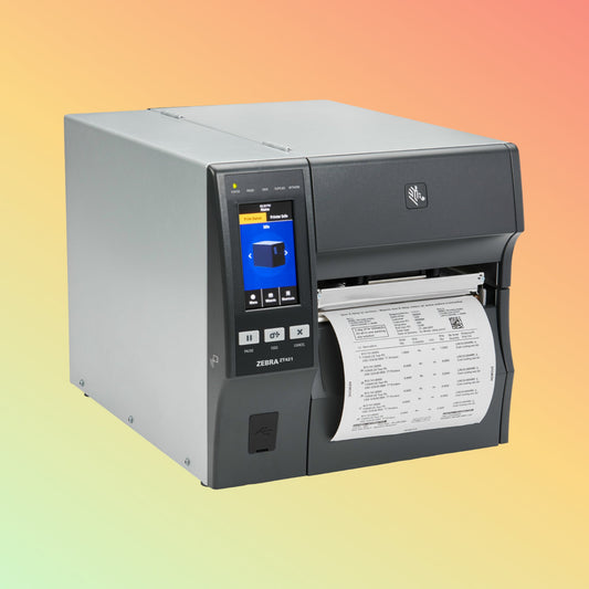 alt="High-Speed Zebra ZT400 Series RFID Tag Printer"